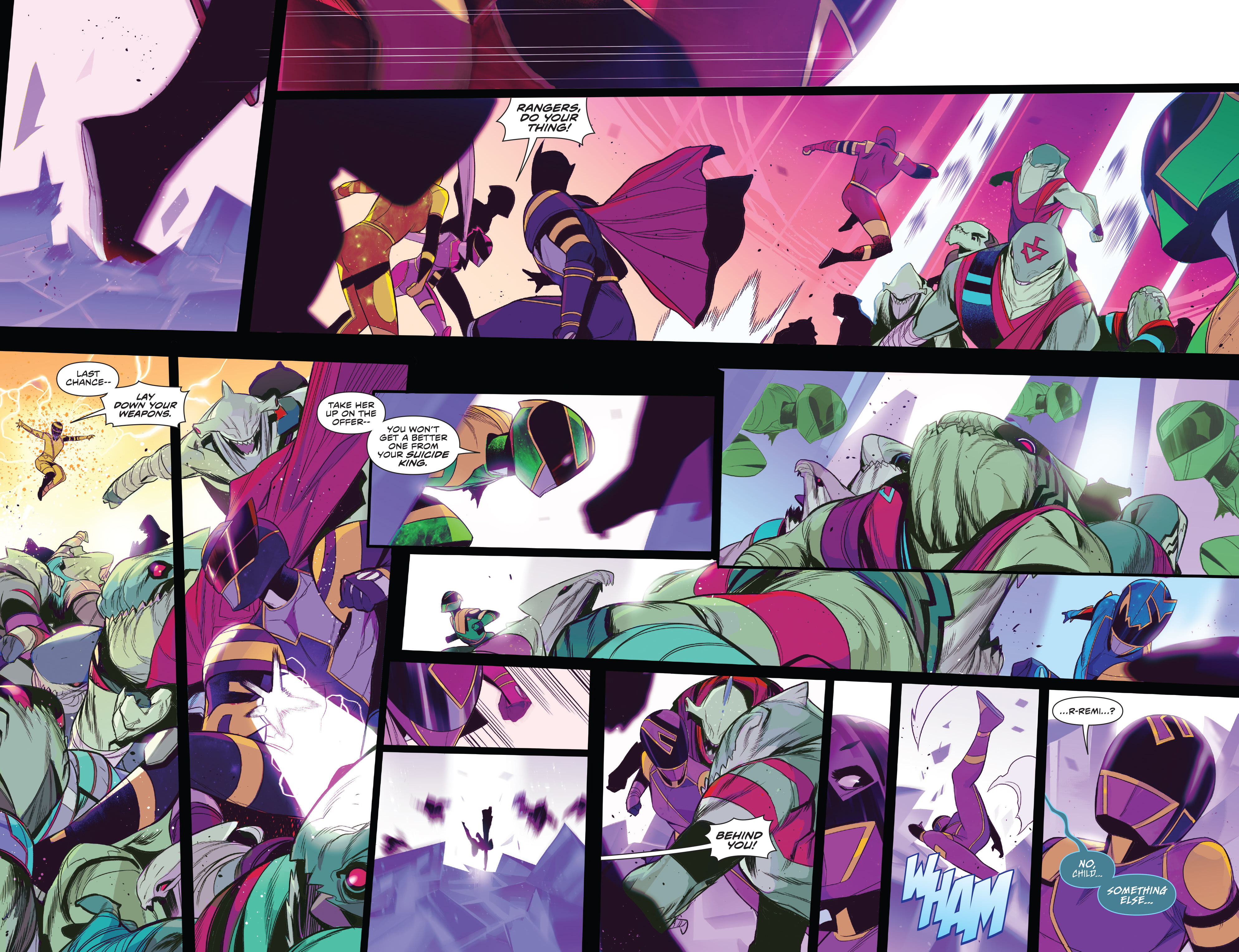 Mighty Morphin Power Rangers: Beyond the Grid (2020) issue 1 - Page 153