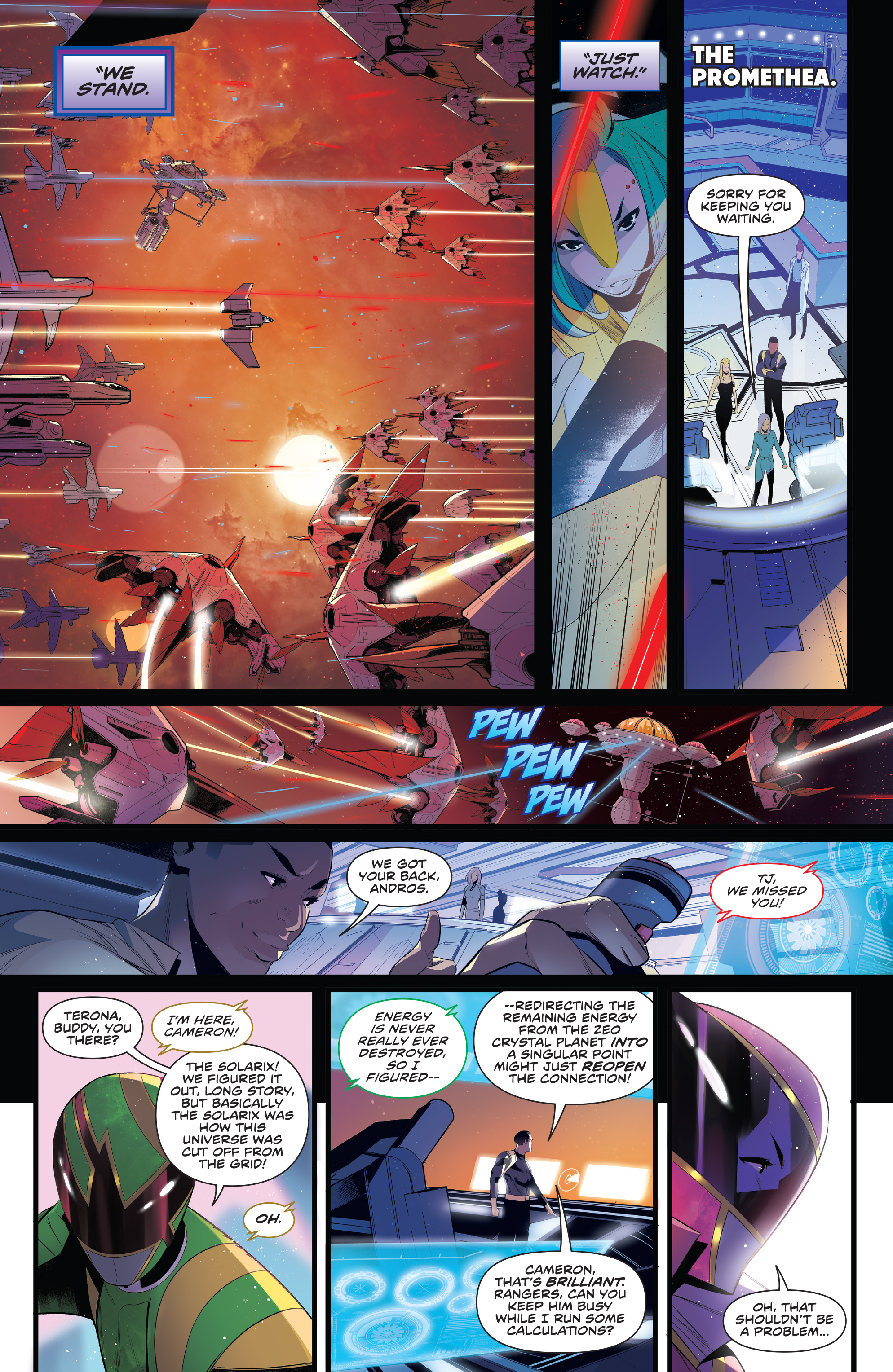 Mighty Morphin Power Rangers: Beyond the Grid (2020) issue 1 - Page 159