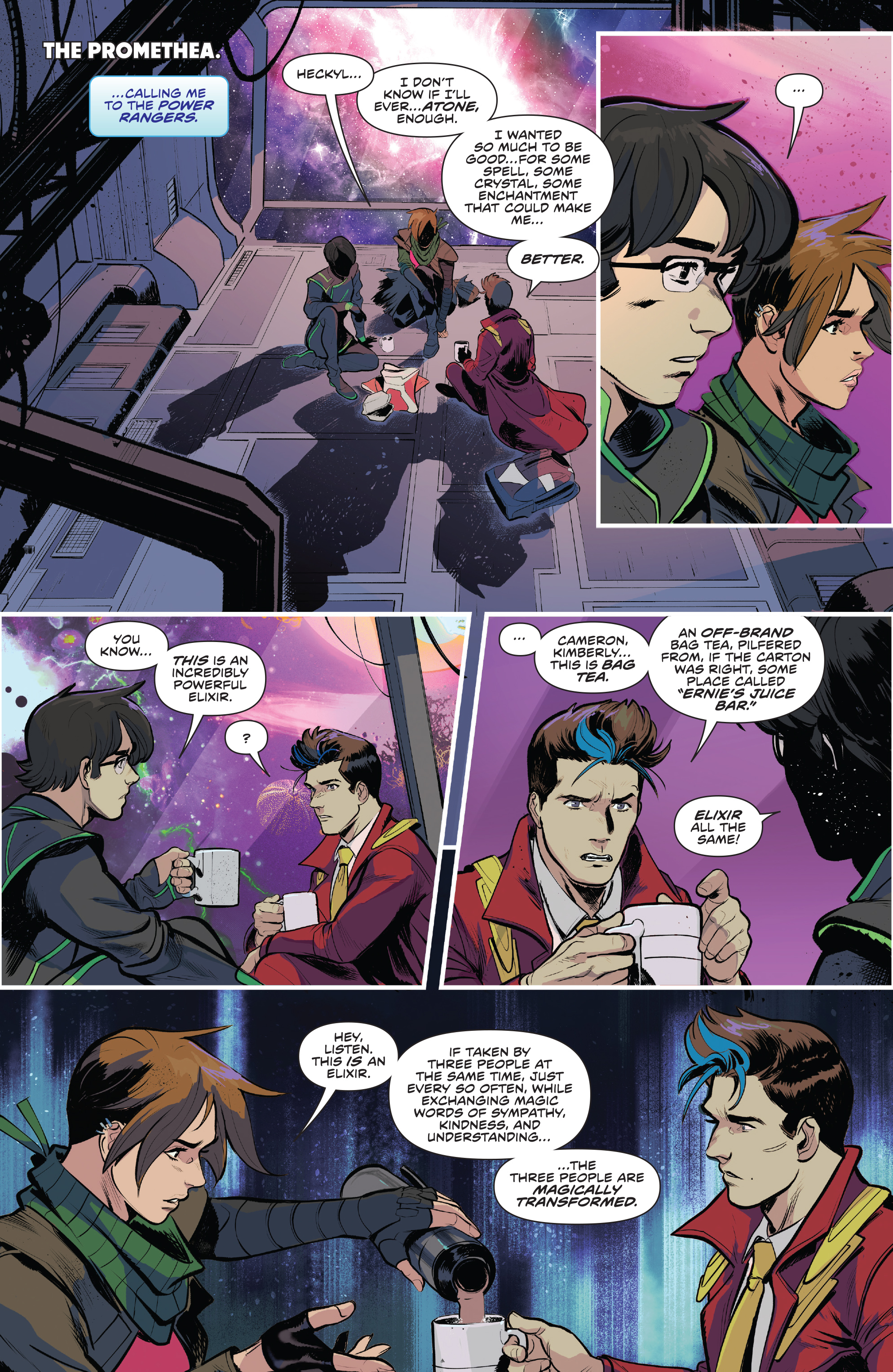 Mighty Morphin Power Rangers: Beyond the Grid (2020) issue 1 - Page 95