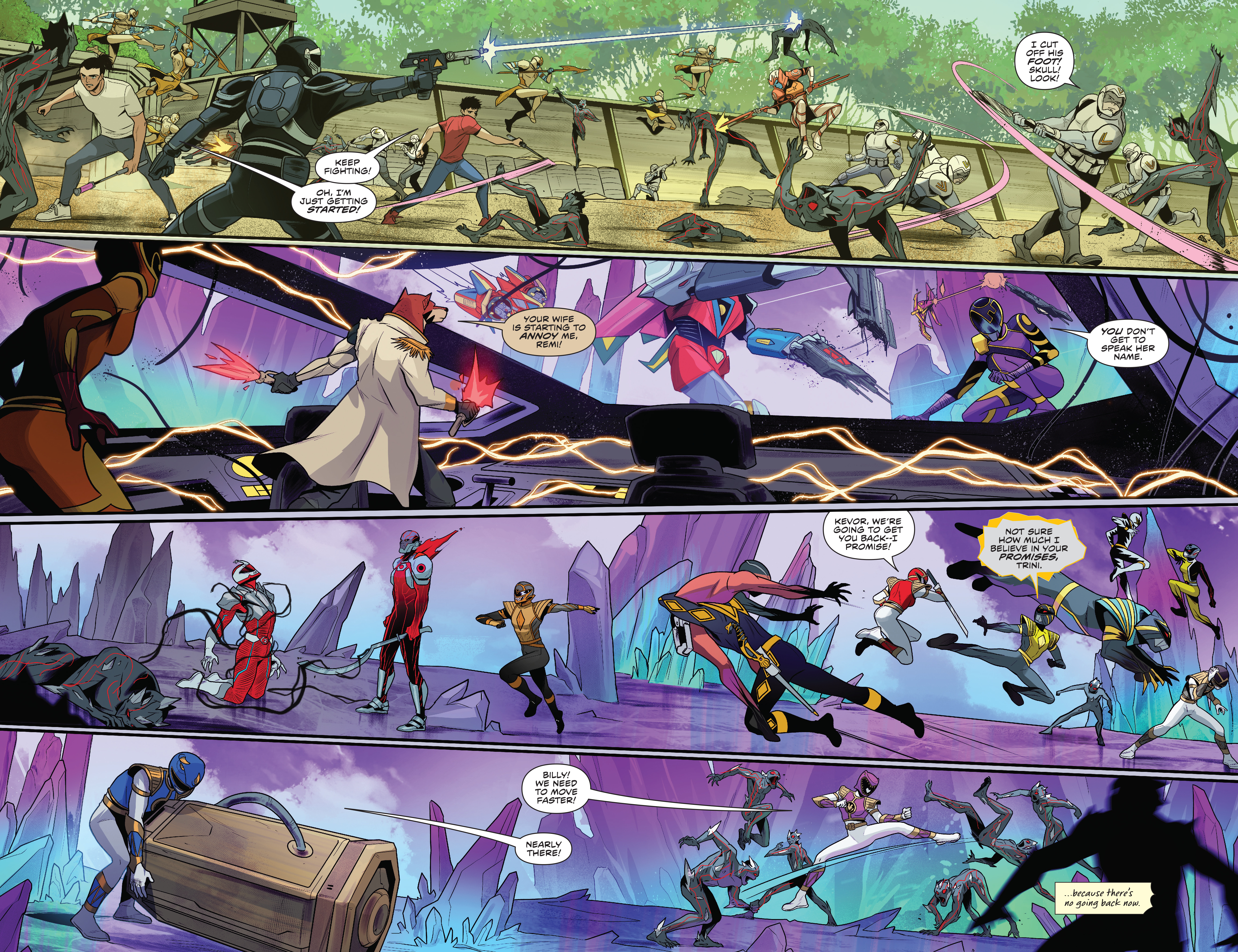 Mighty Morphin Power Rangers: Darkest Hour (2024-) issue 1 - Page 34