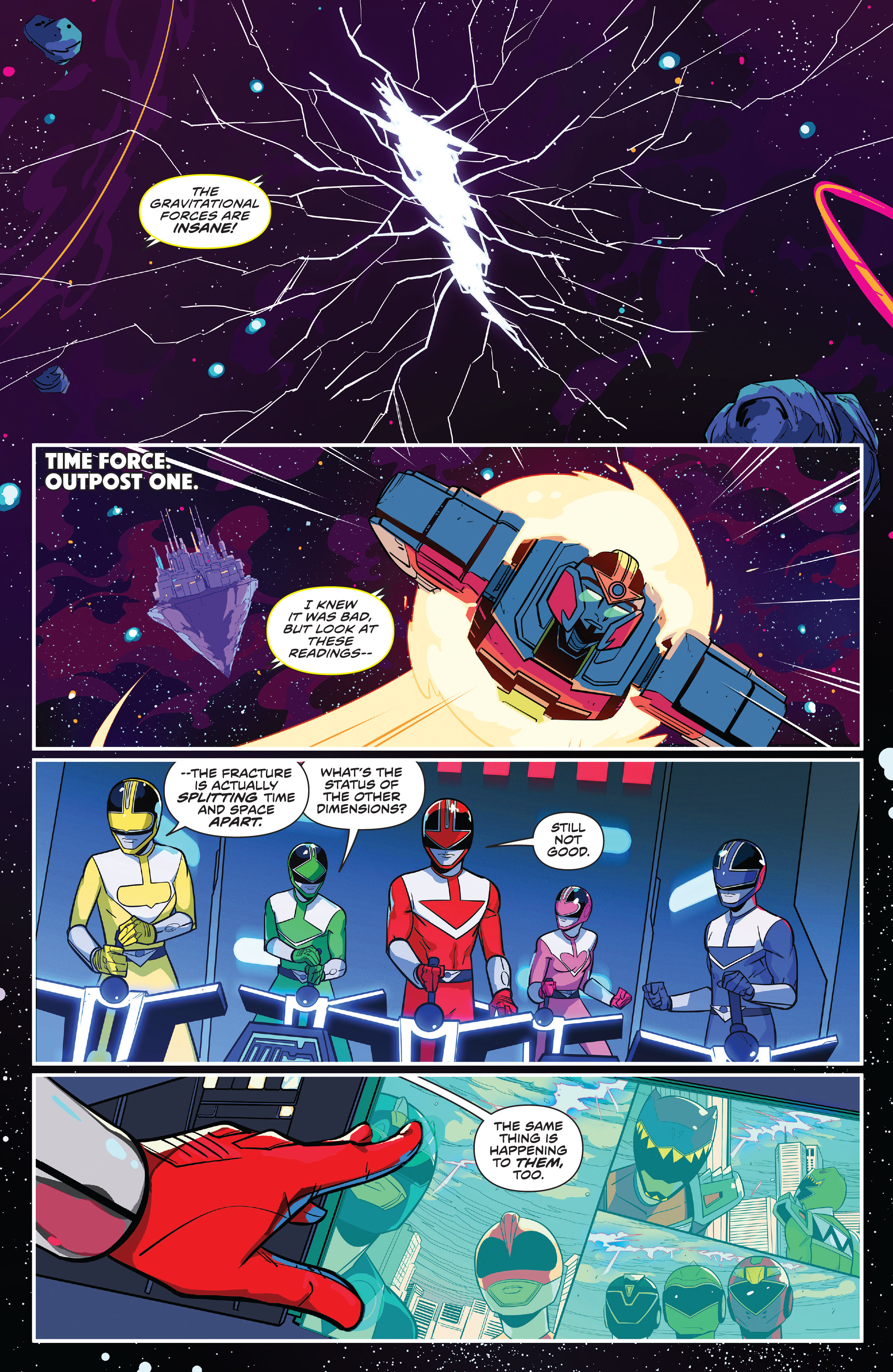 Mighty Morphin Power Rangers: Shattered Grid (2019) issue 1 - Page 9