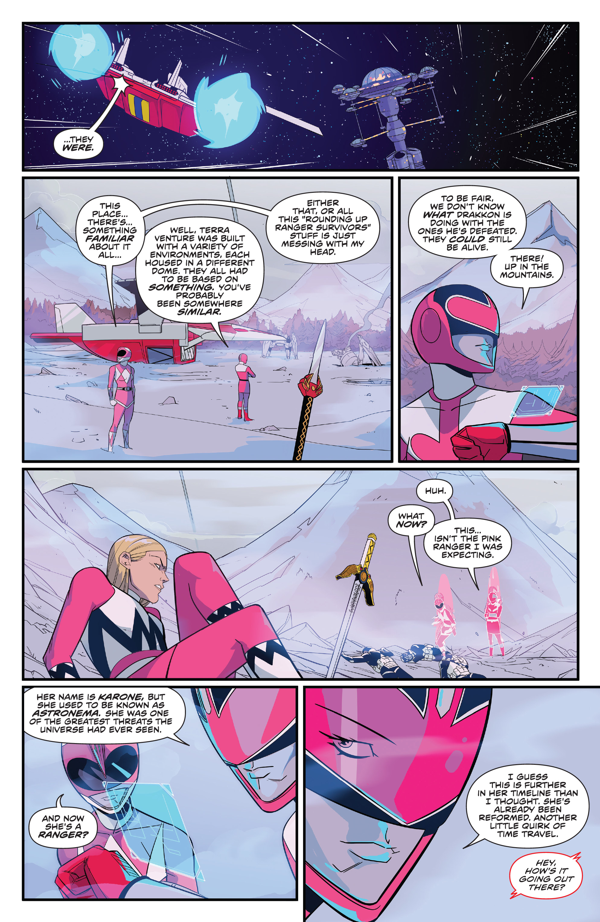 Mighty Morphin Power Rangers: Shattered Grid (2019) issue 1 - Page 108