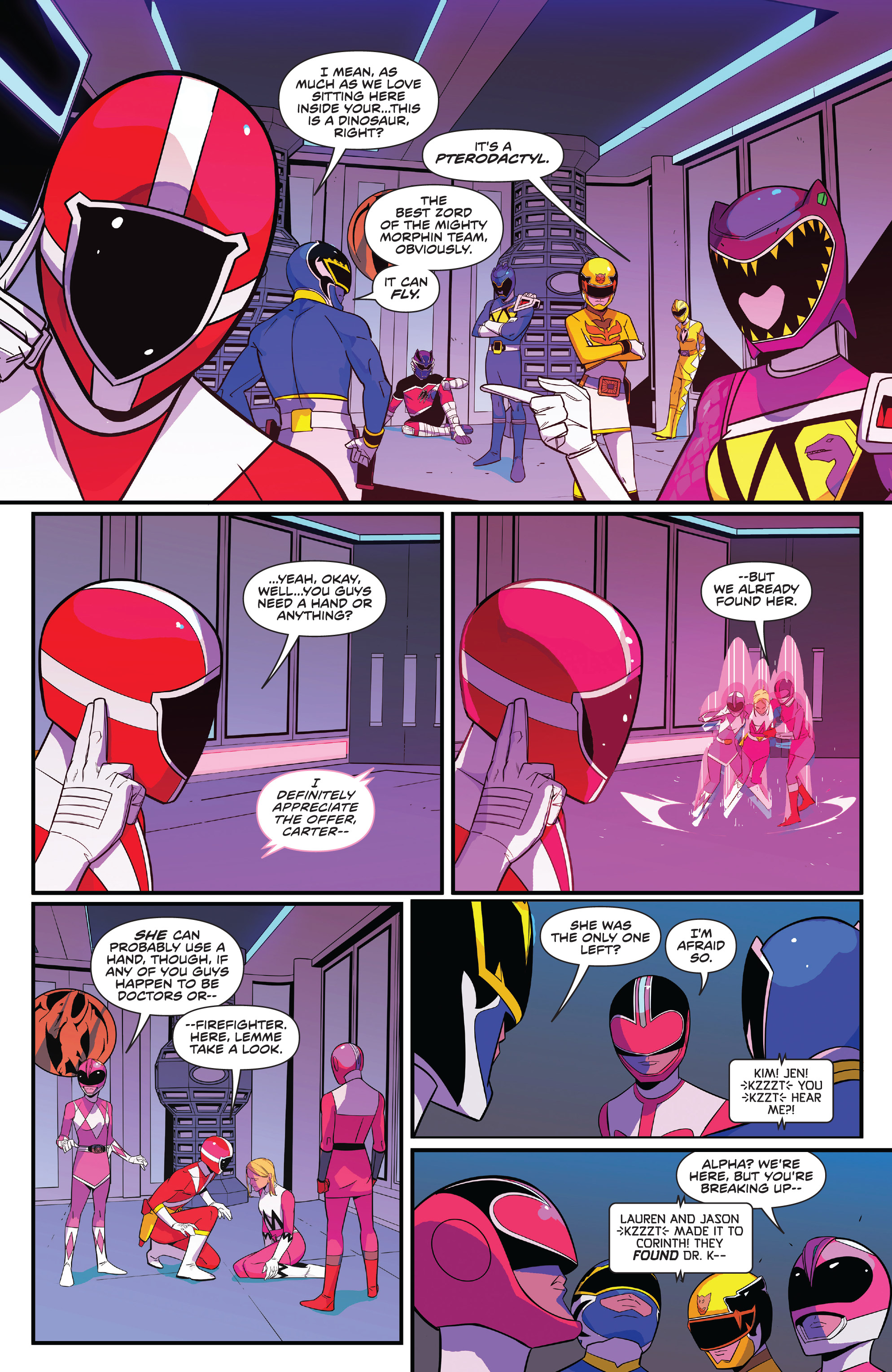 Mighty Morphin Power Rangers: Shattered Grid (2019) issue 1 - Page 109