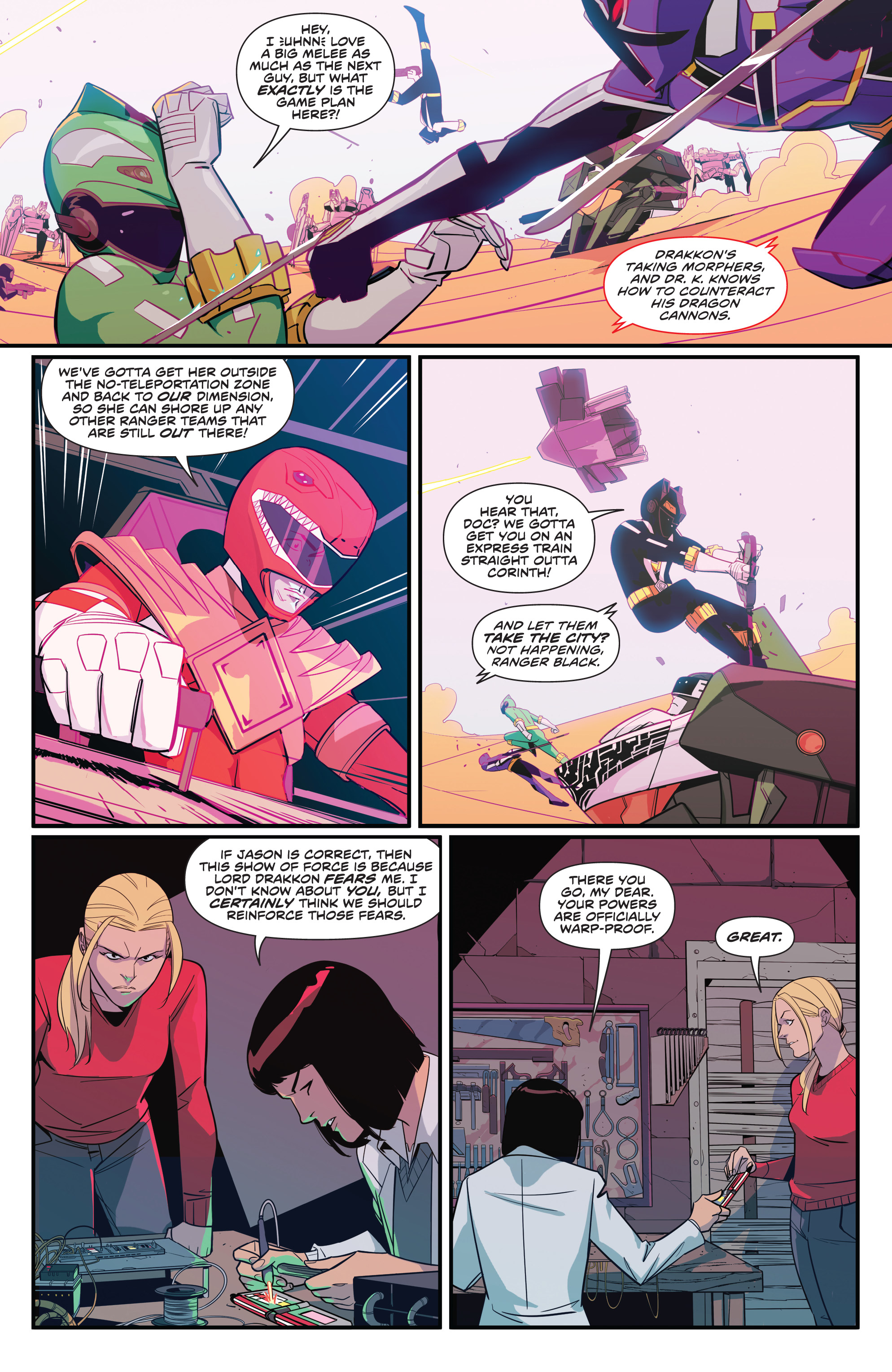 Mighty Morphin Power Rangers: Shattered Grid (2019) issue 1 - Page 111