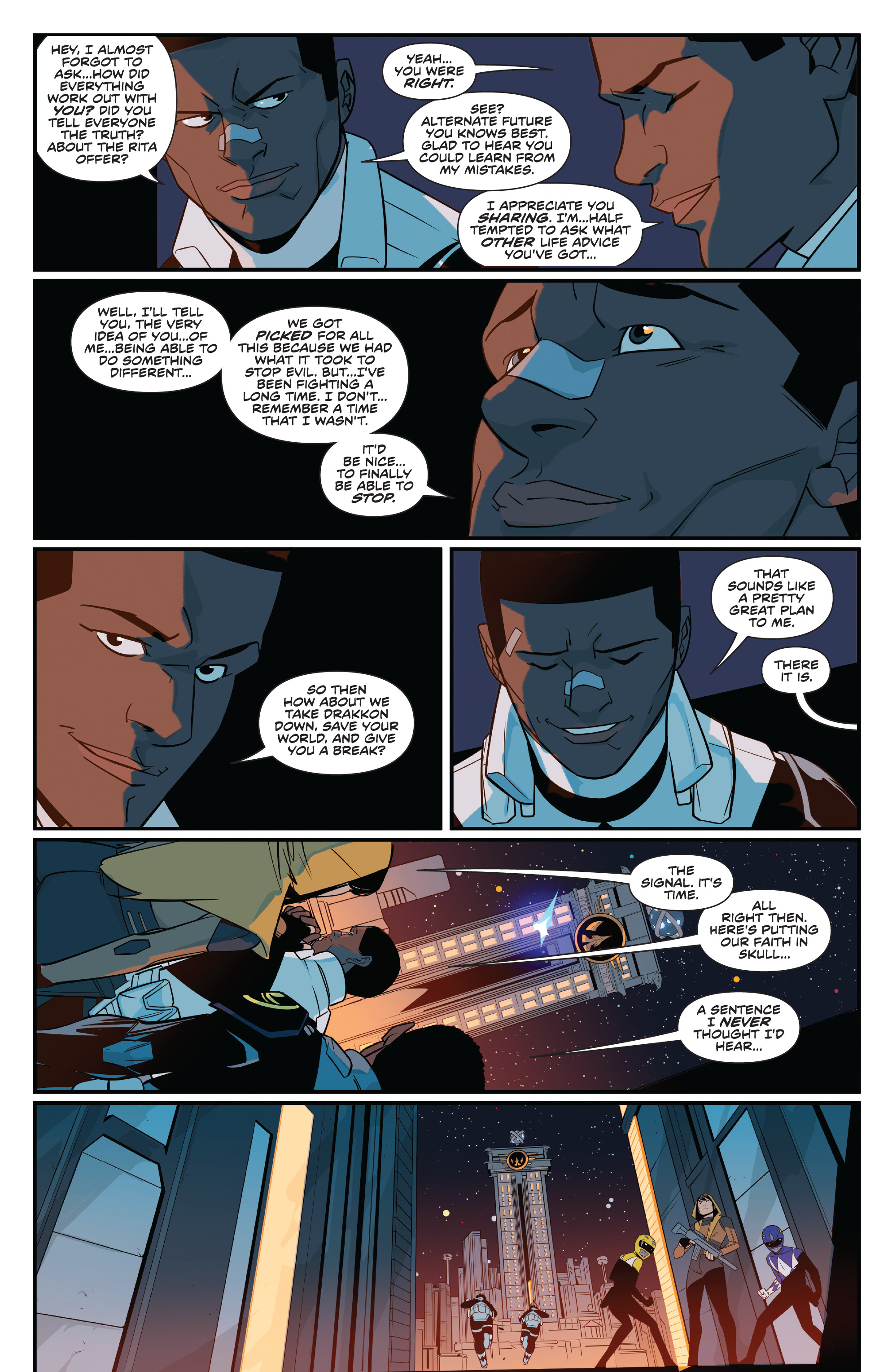 Mighty Morphin Power Rangers: Shattered Grid (2019) issue 1 - Page 114