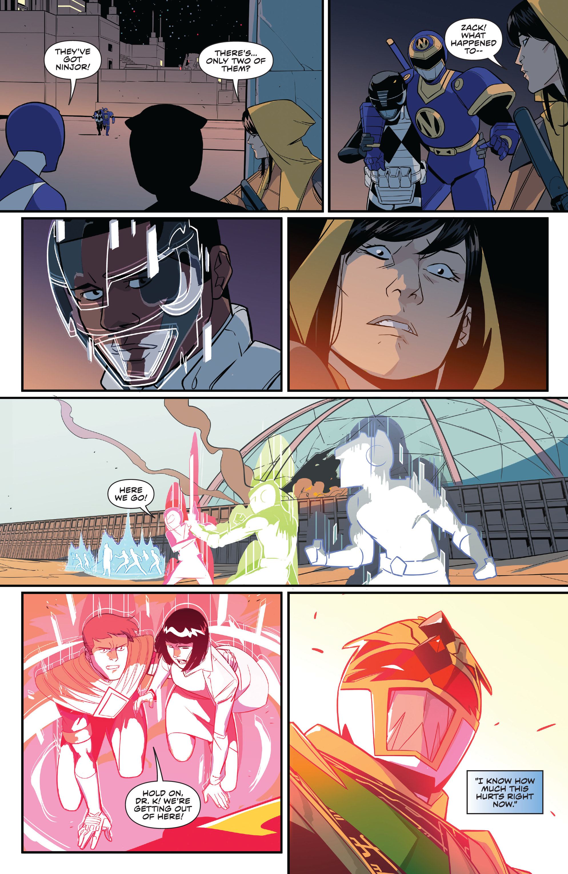 Mighty Morphin Power Rangers: Shattered Grid (2019) issue 1 - Page 122