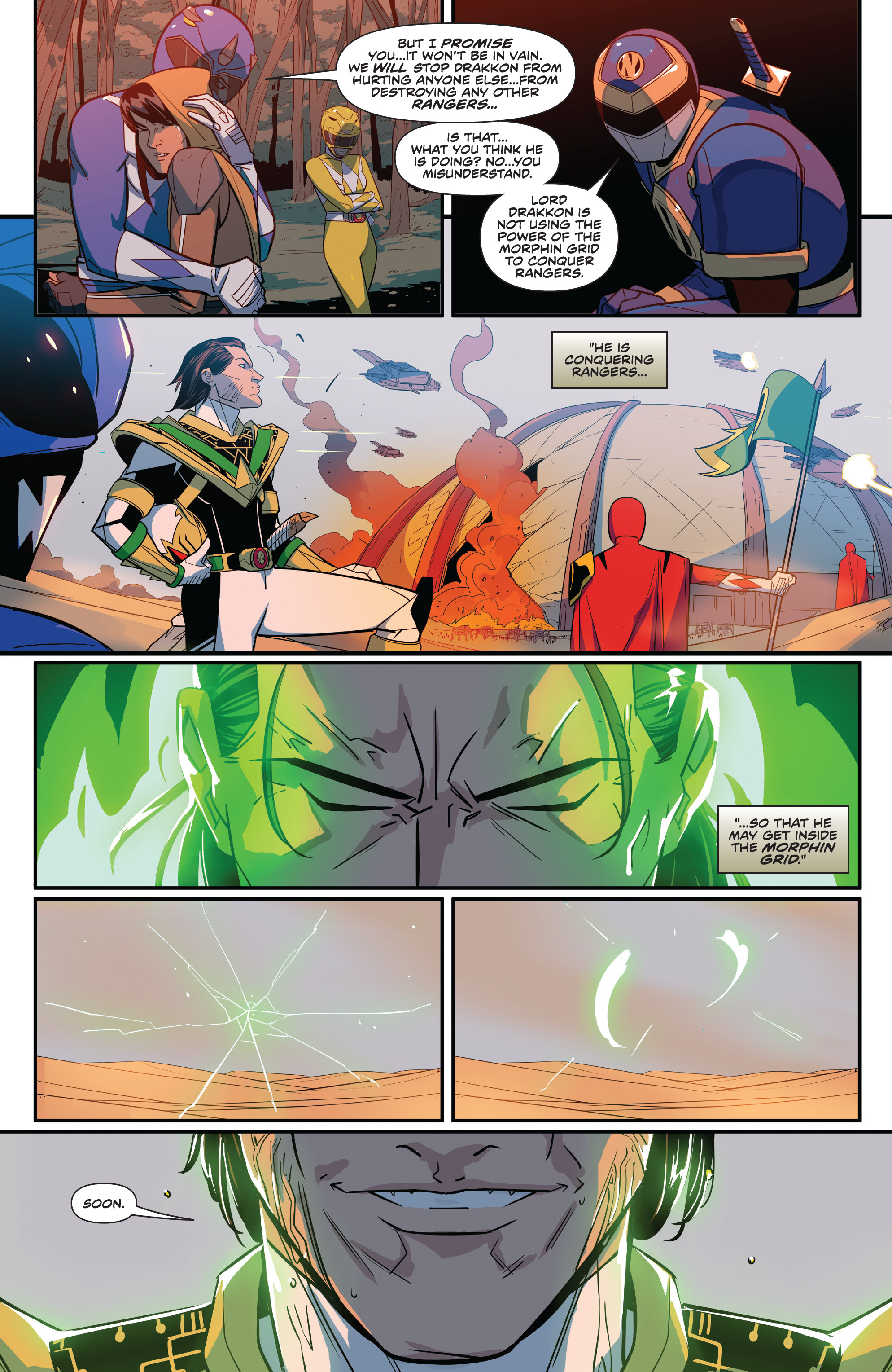 Mighty Morphin Power Rangers: Shattered Grid (2019) issue 1 - Page 123