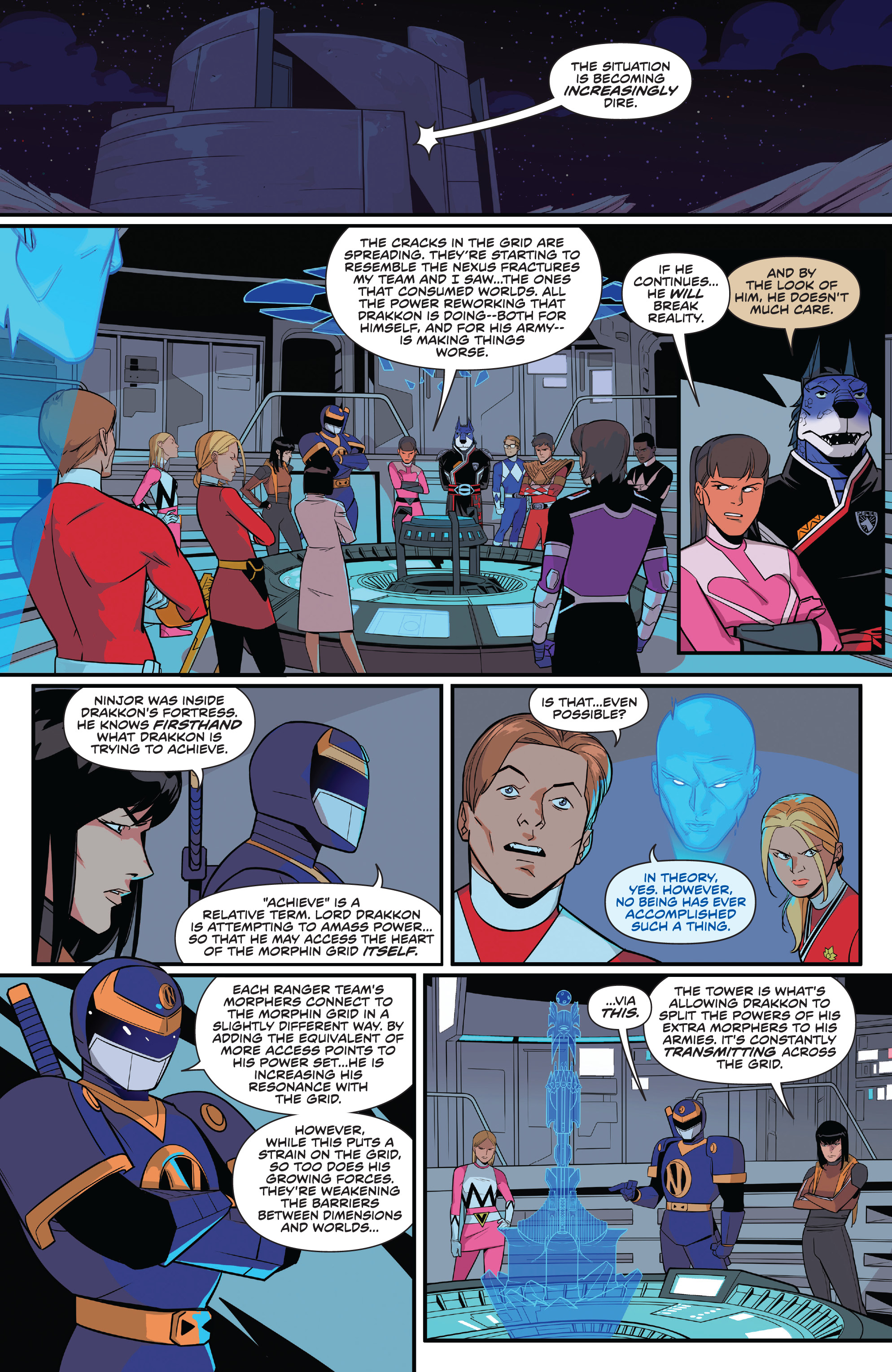 Mighty Morphin Power Rangers: Shattered Grid (2019) issue 1 - Page 127