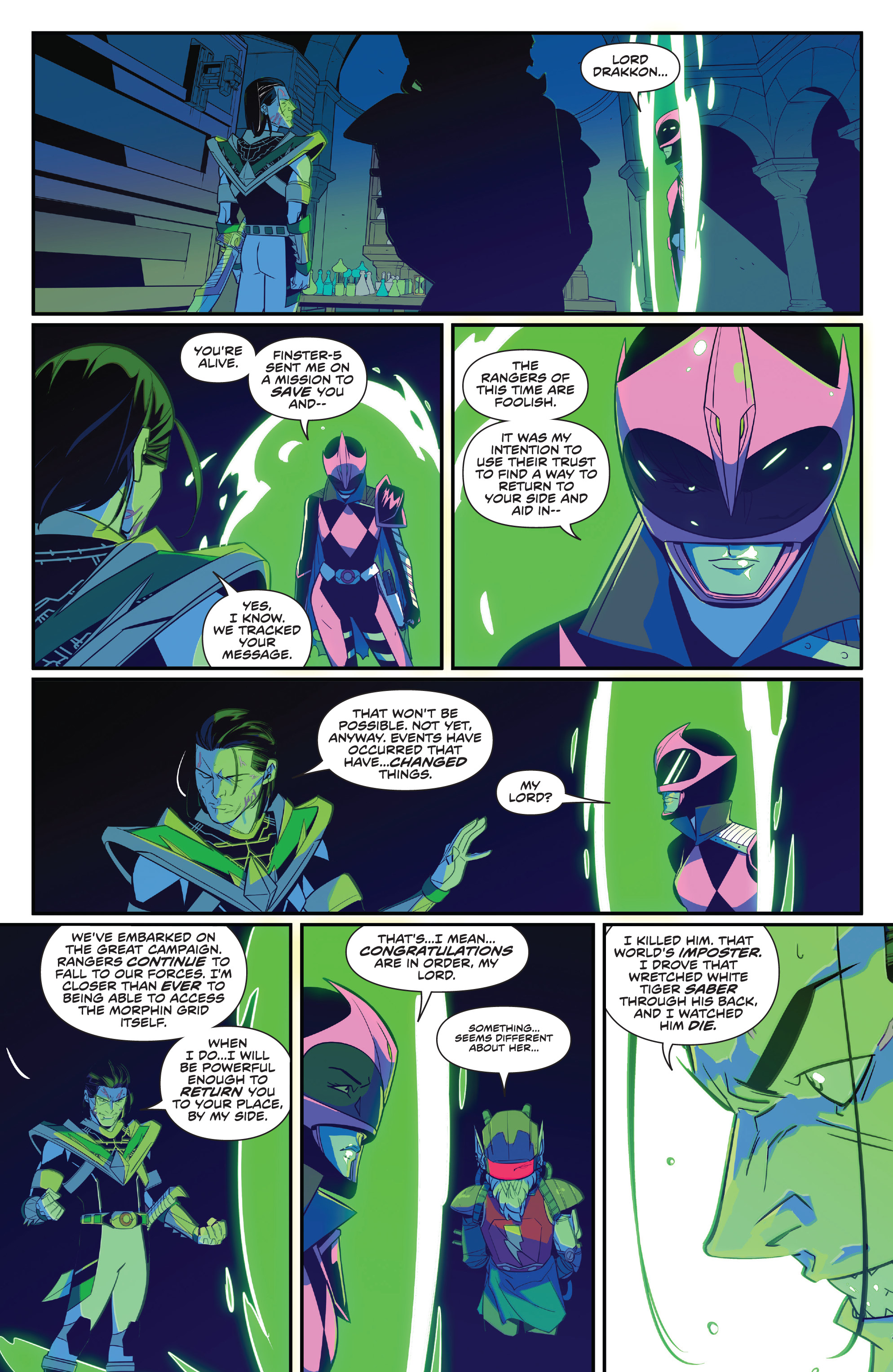 Mighty Morphin Power Rangers: Shattered Grid (2019) issue 1 - Page 132