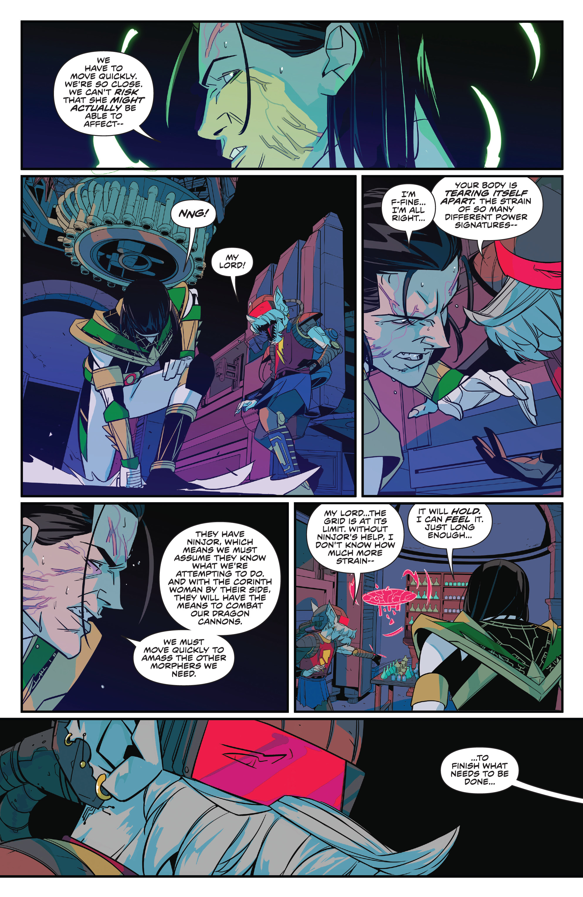 Mighty Morphin Power Rangers: Shattered Grid (2019) issue 1 - Page 134