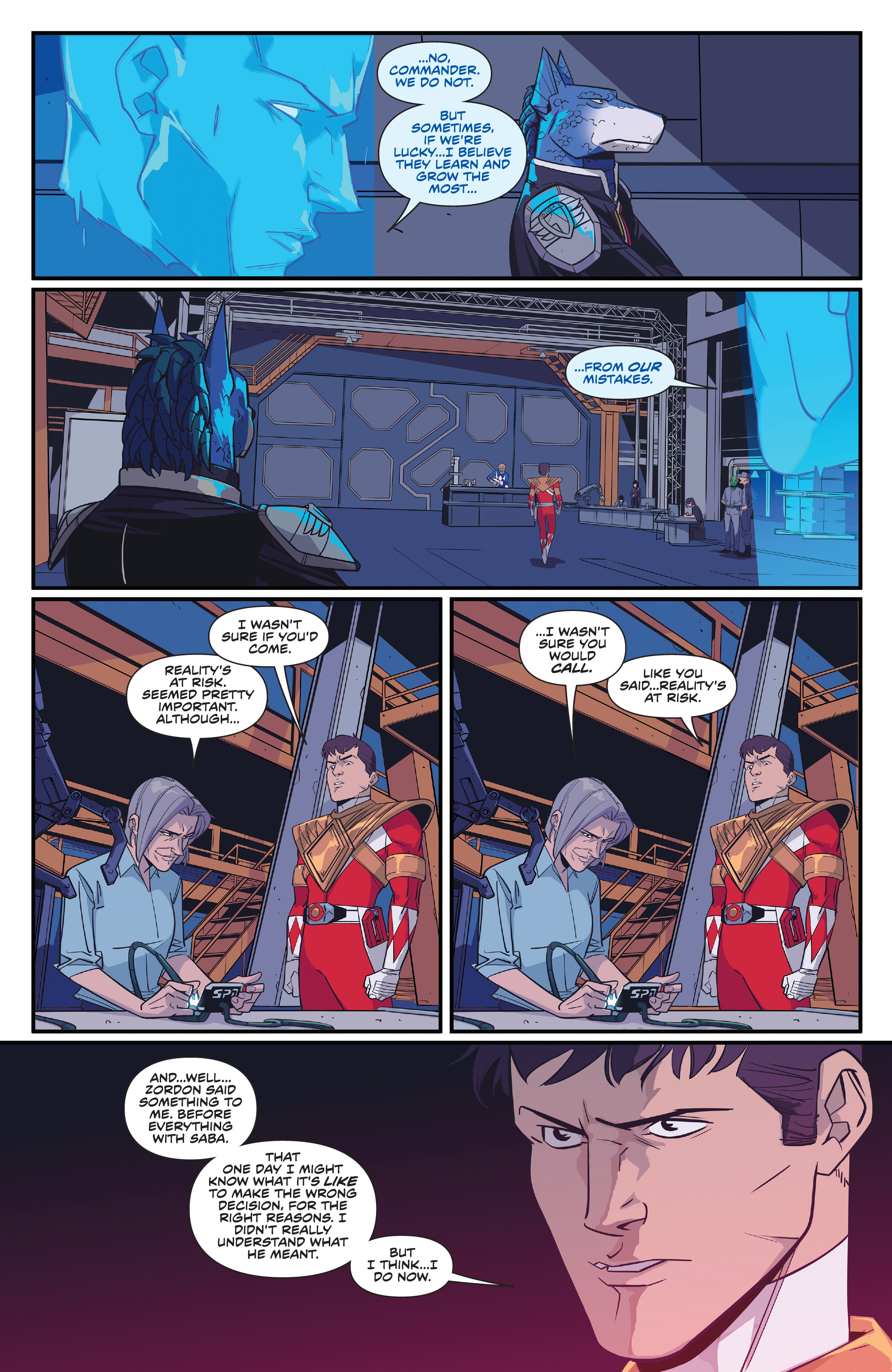 Mighty Morphin Power Rangers: Shattered Grid (2019) issue 1 - Page 137