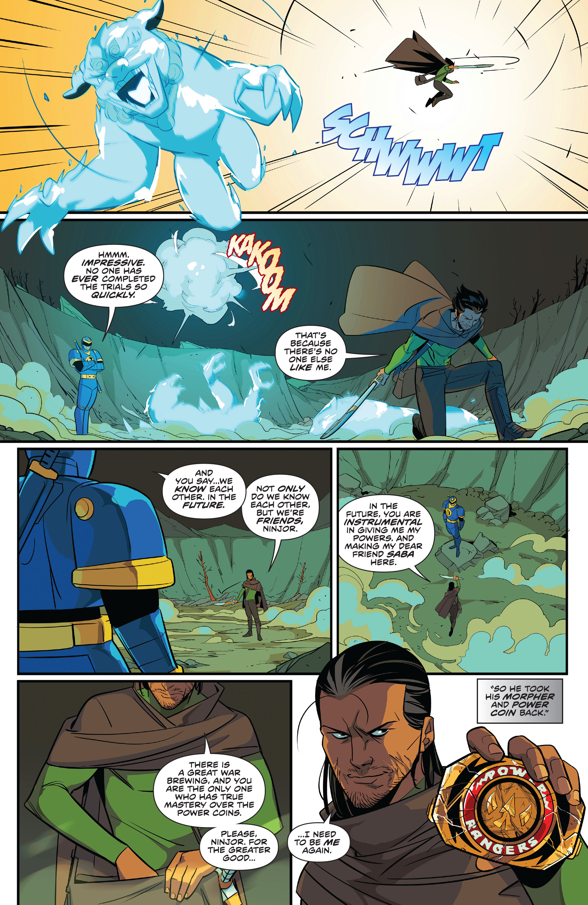 Mighty Morphin Power Rangers: Shattered Grid (2019) issue 1 - Page 15