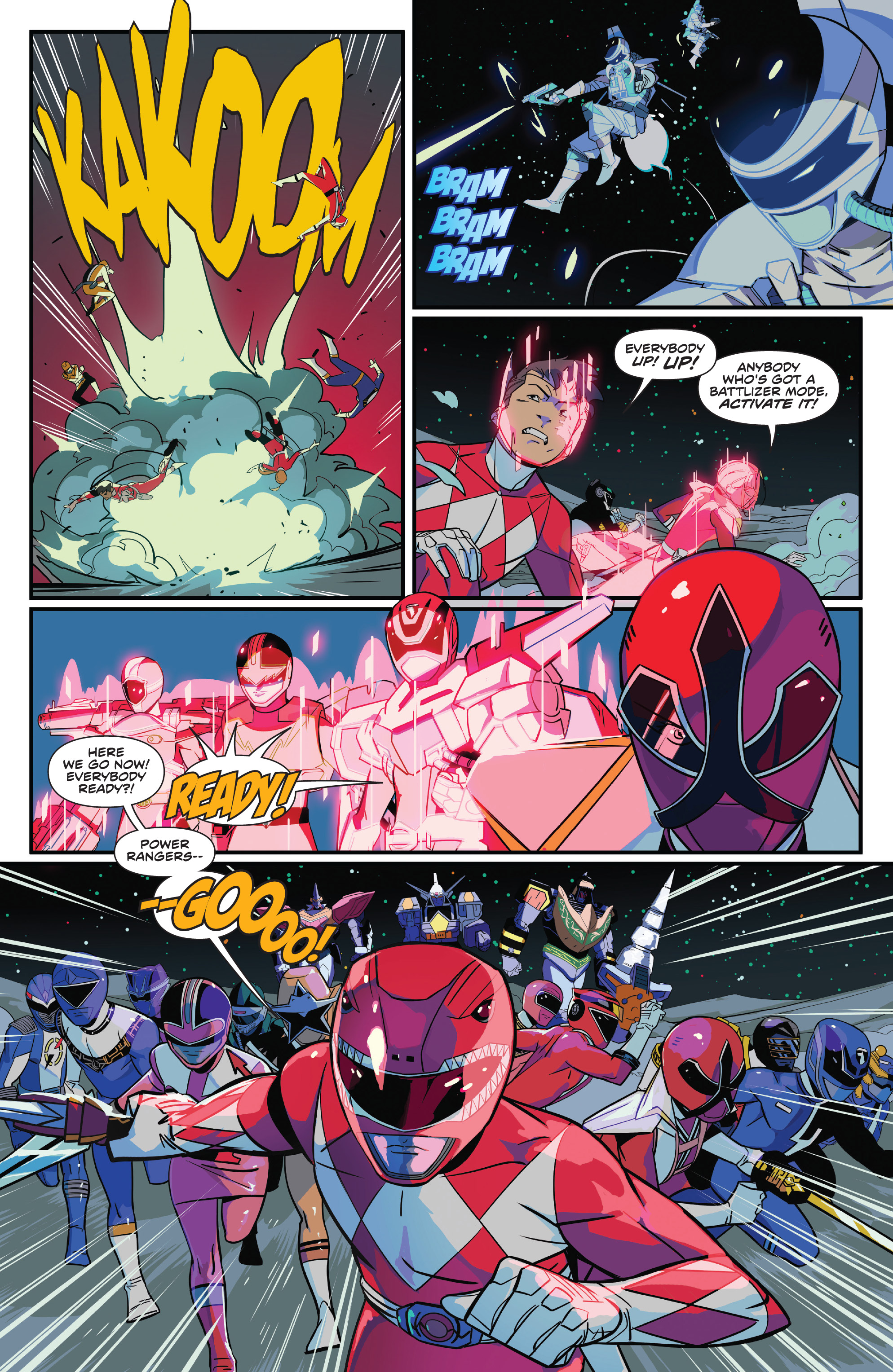 Mighty Morphin Power Rangers: Shattered Grid (2019) issue 1 - Page 154