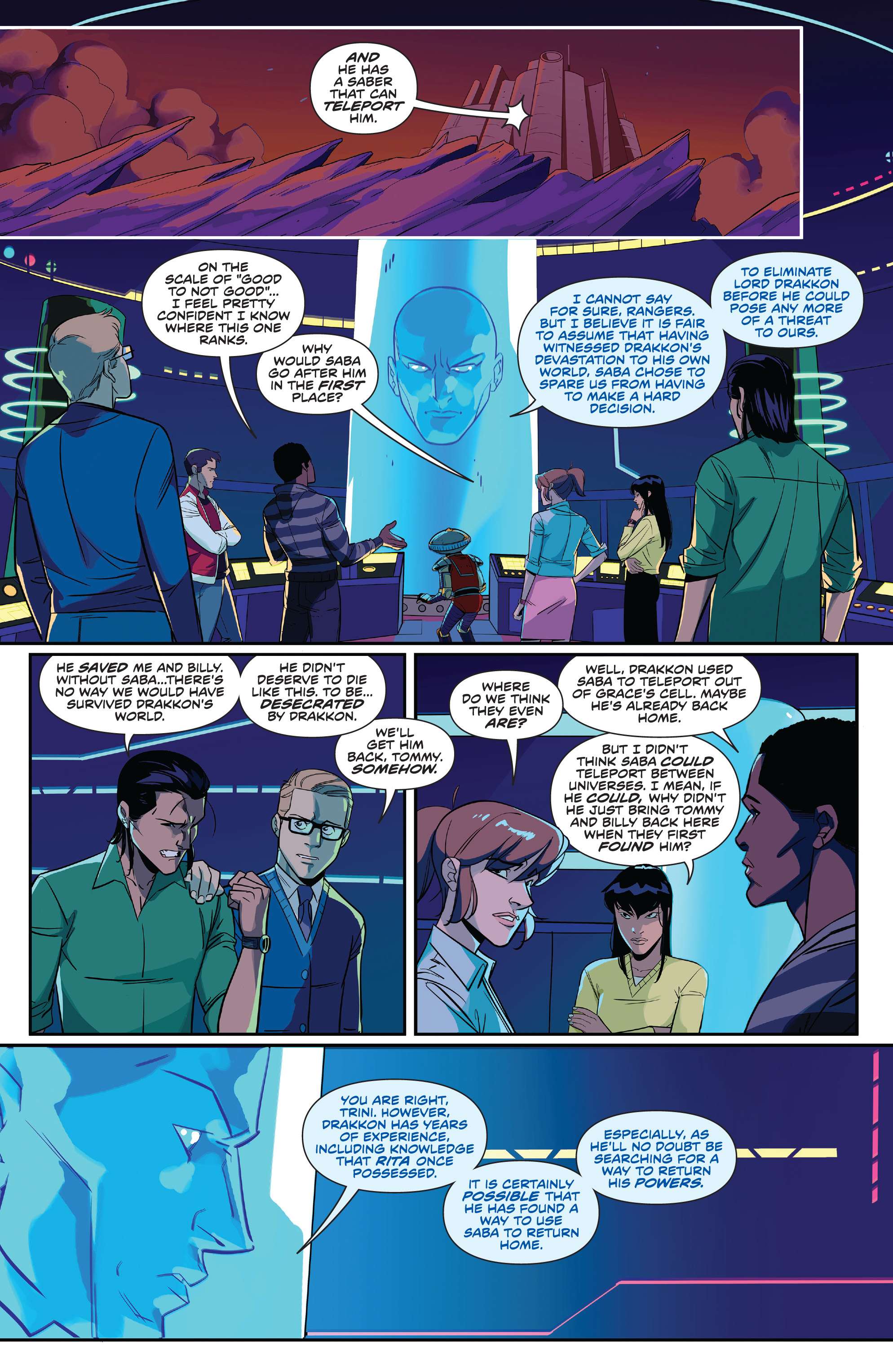 Mighty Morphin Power Rangers: Shattered Grid (2019) issue 1 - Page 16