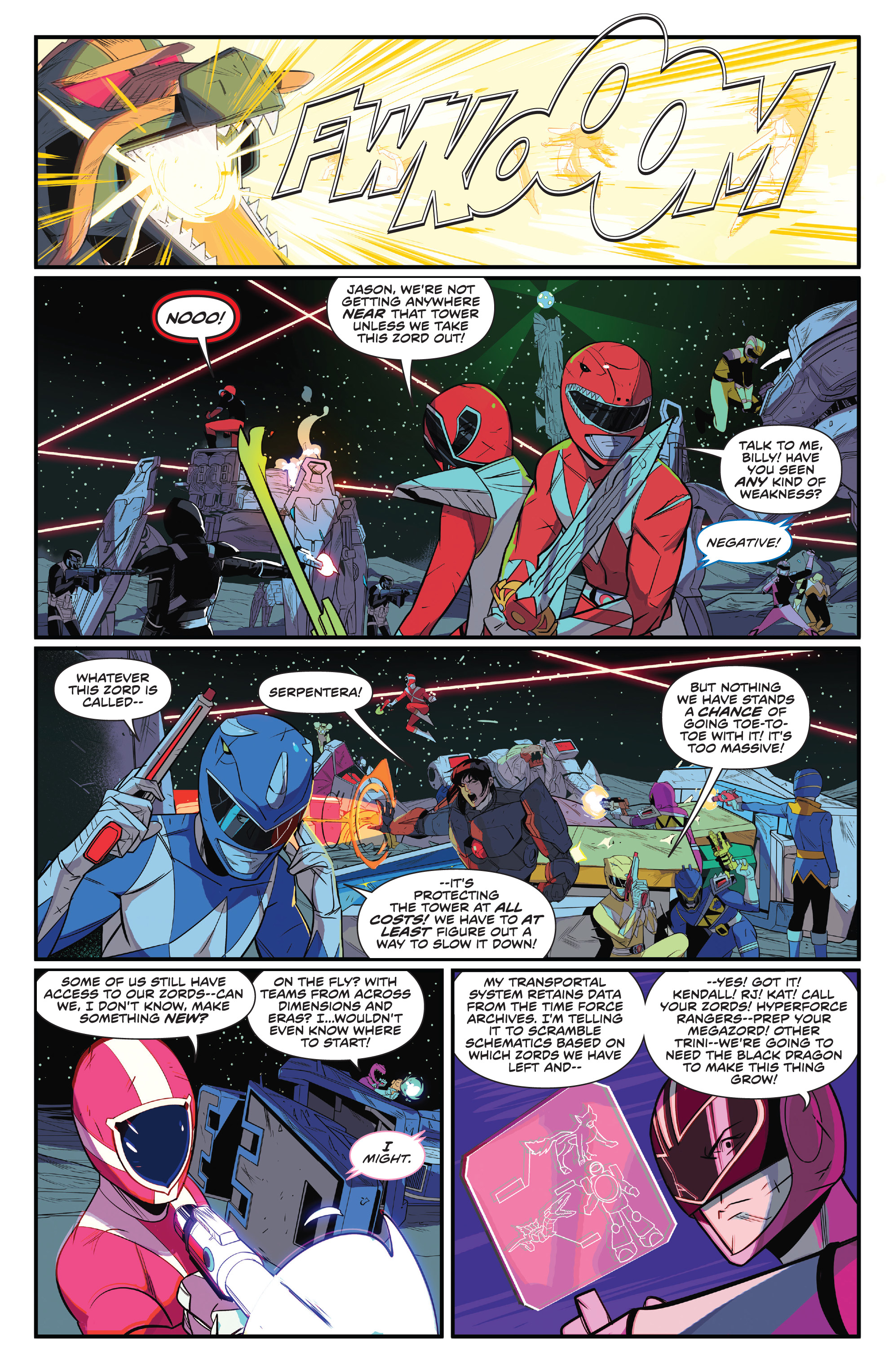 Mighty Morphin Power Rangers: Shattered Grid (2019) issue 1 - Page 167