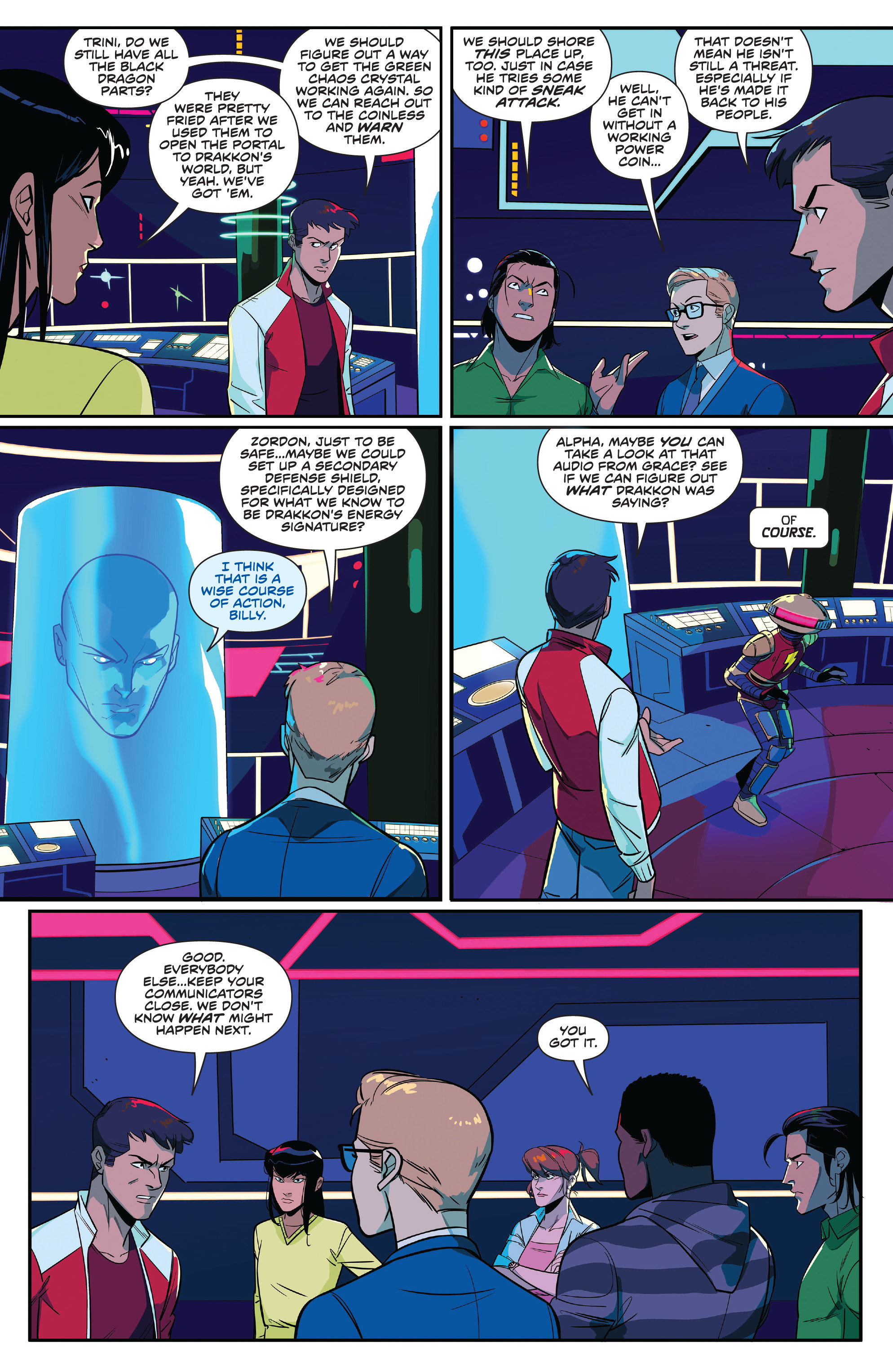 Mighty Morphin Power Rangers: Shattered Grid (2019) issue 1 - Page 17