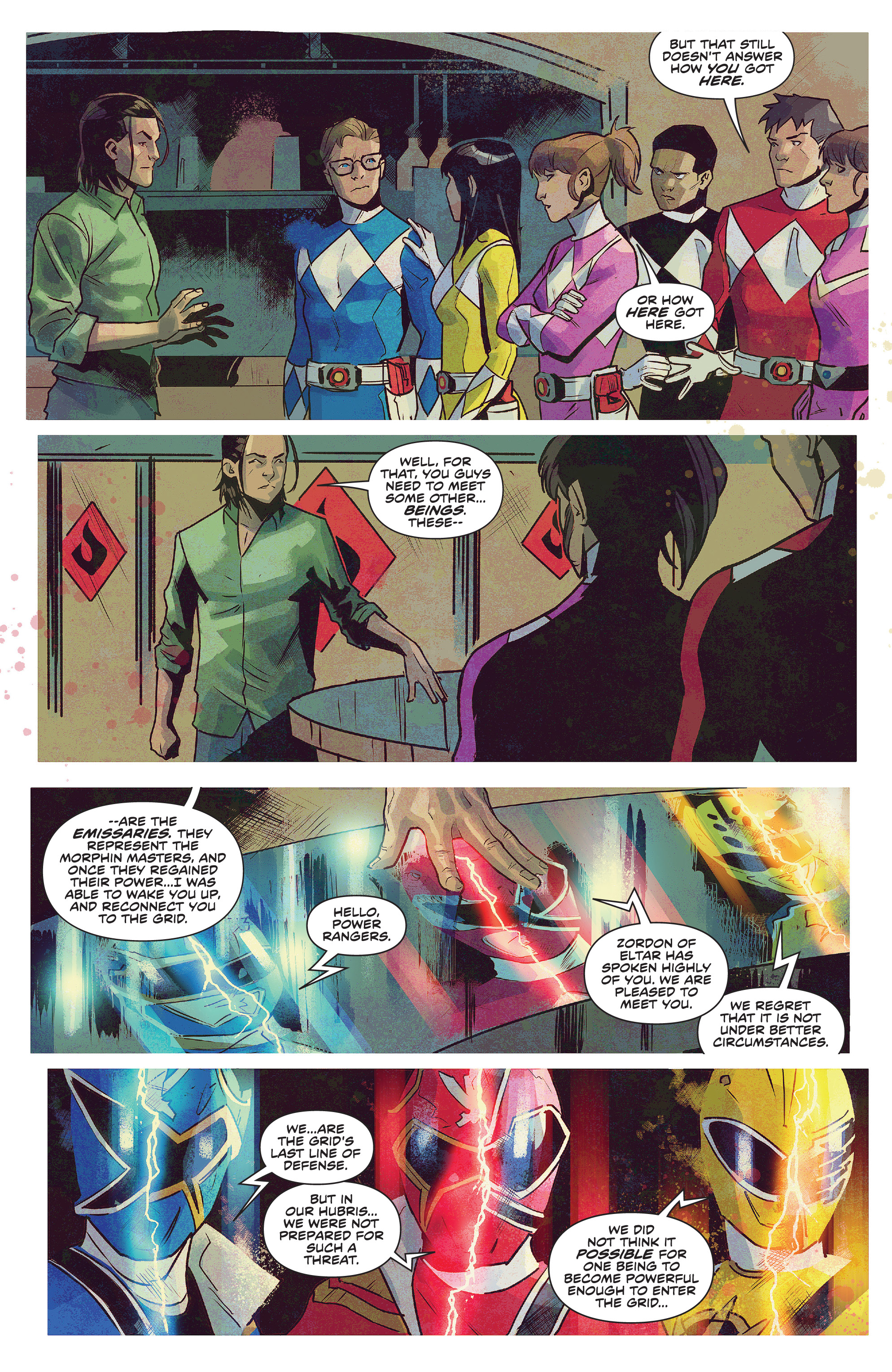 Mighty Morphin Power Rangers: Shattered Grid (2019) issue 1 - Page 193