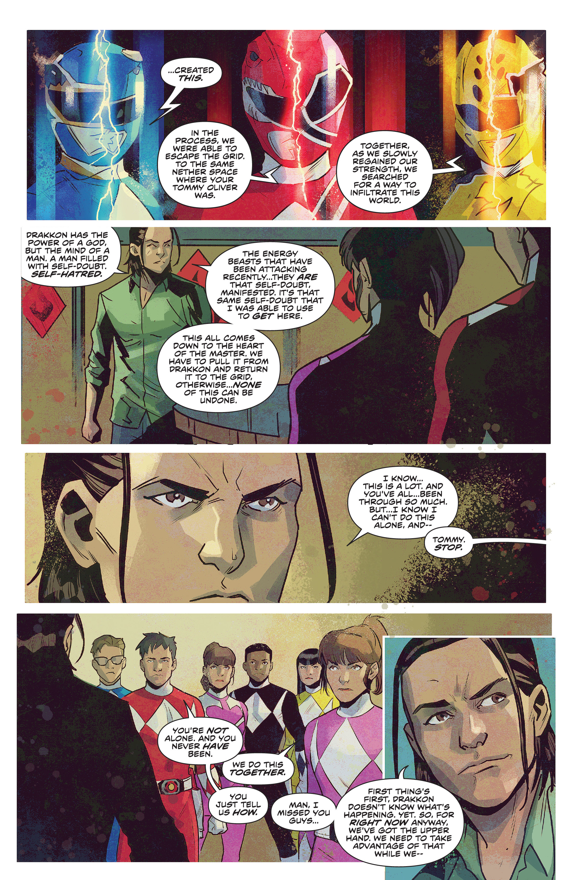 Mighty Morphin Power Rangers: Shattered Grid (2019) issue 1 - Page 195