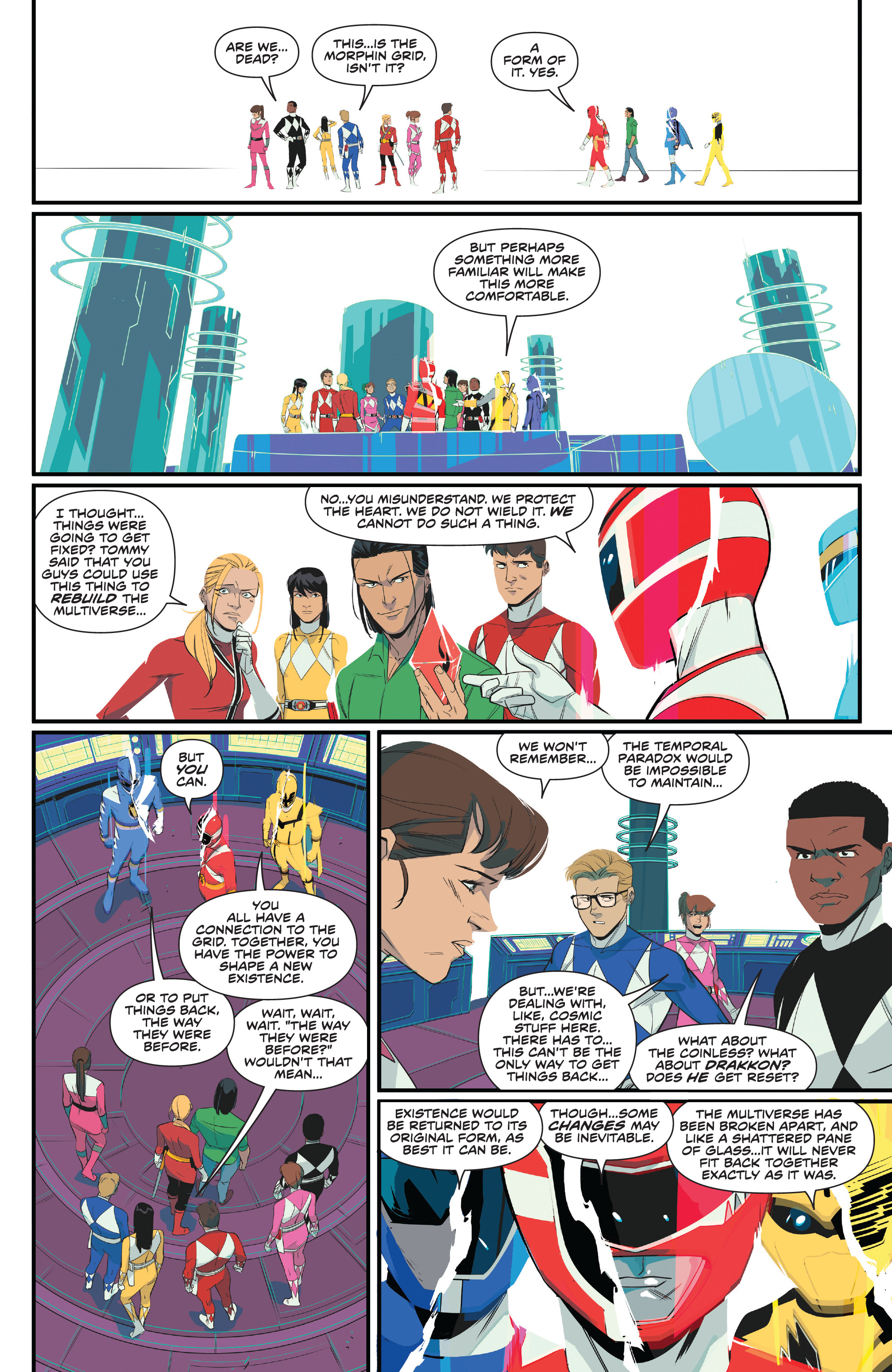 Mighty Morphin Power Rangers: Shattered Grid (2019) issue 1 - Page 203