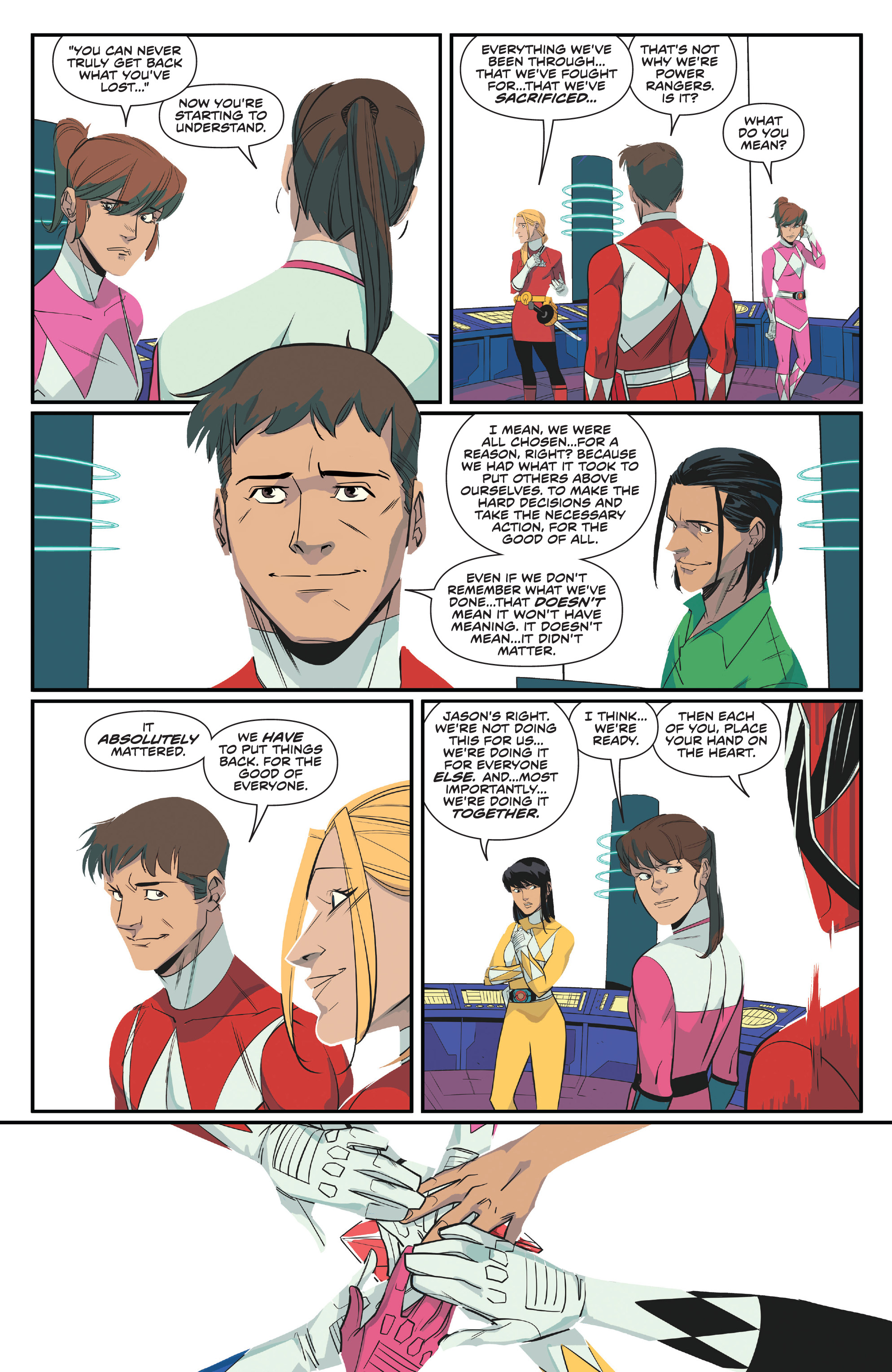 Mighty Morphin Power Rangers: Shattered Grid (2019) issue 1 - Page 204