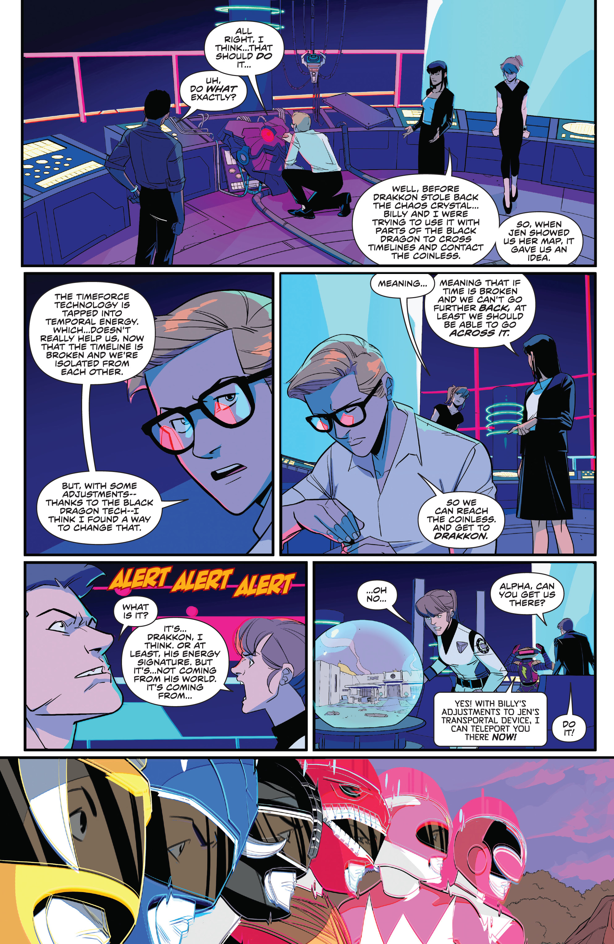 Mighty Morphin Power Rangers: Shattered Grid (2019) issue 1 - Page 50