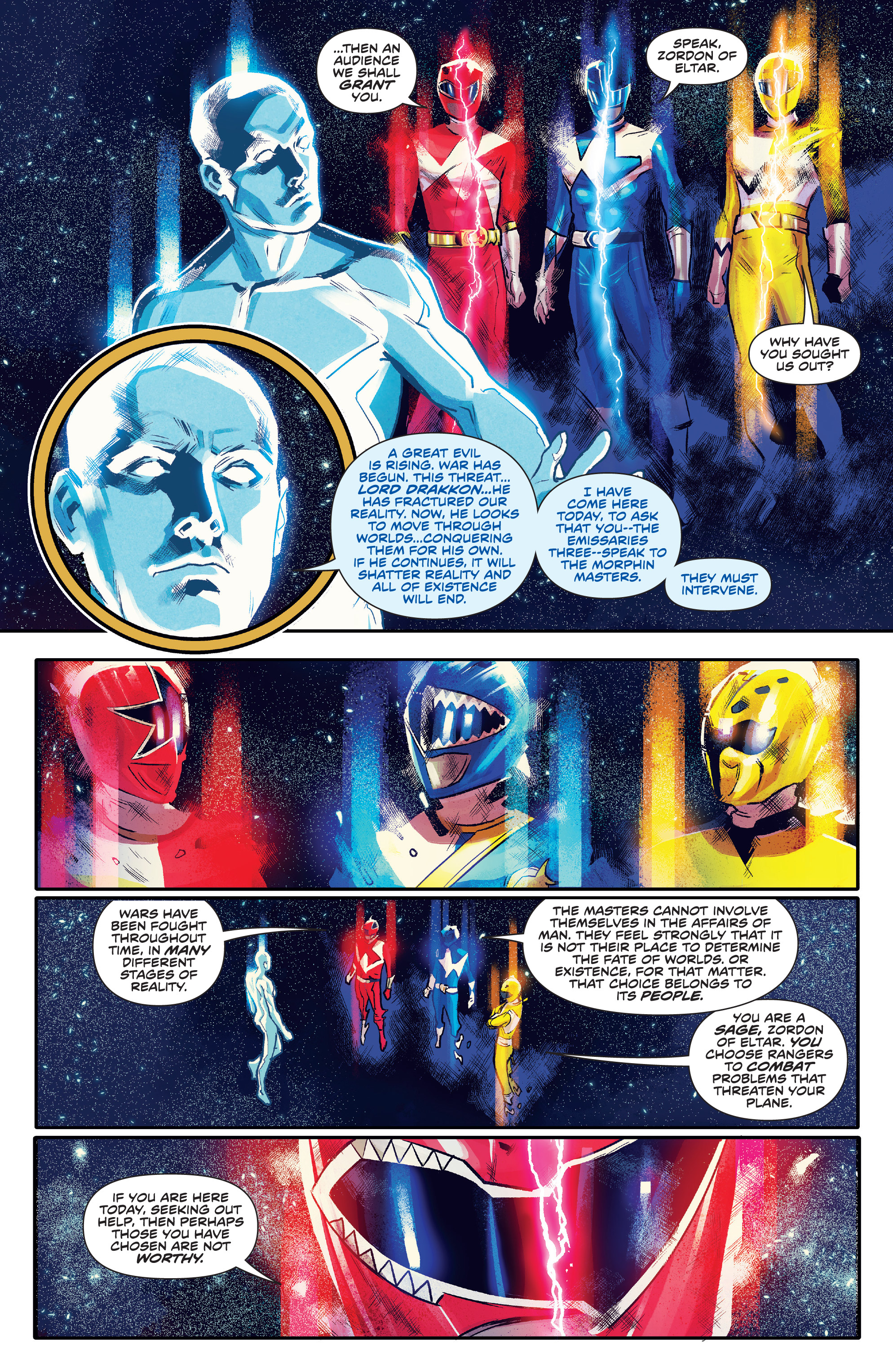 Mighty Morphin Power Rangers: Shattered Grid (2019) issue 1 - Page 61