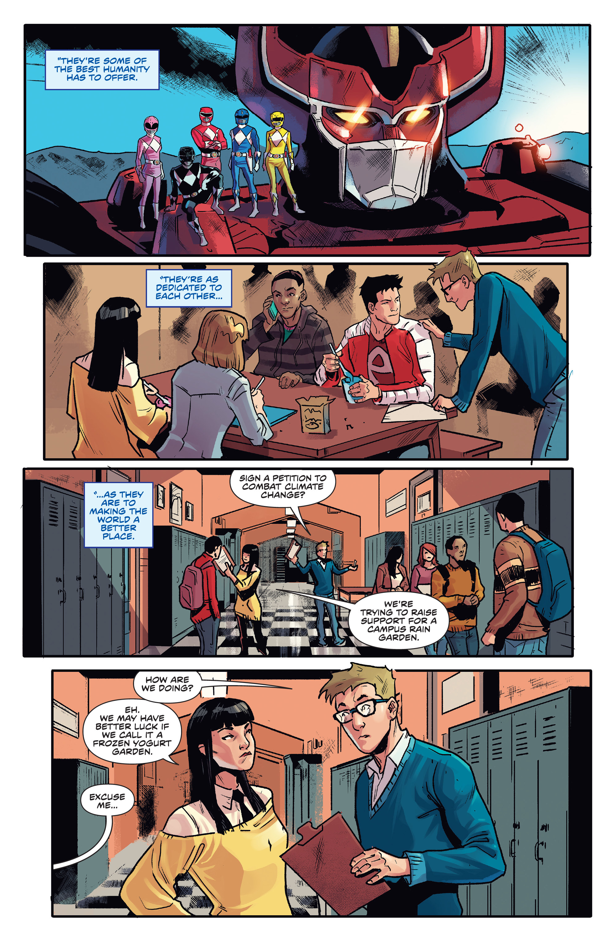 Mighty Morphin Power Rangers: Shattered Grid (2019) issue 1 - Page 69