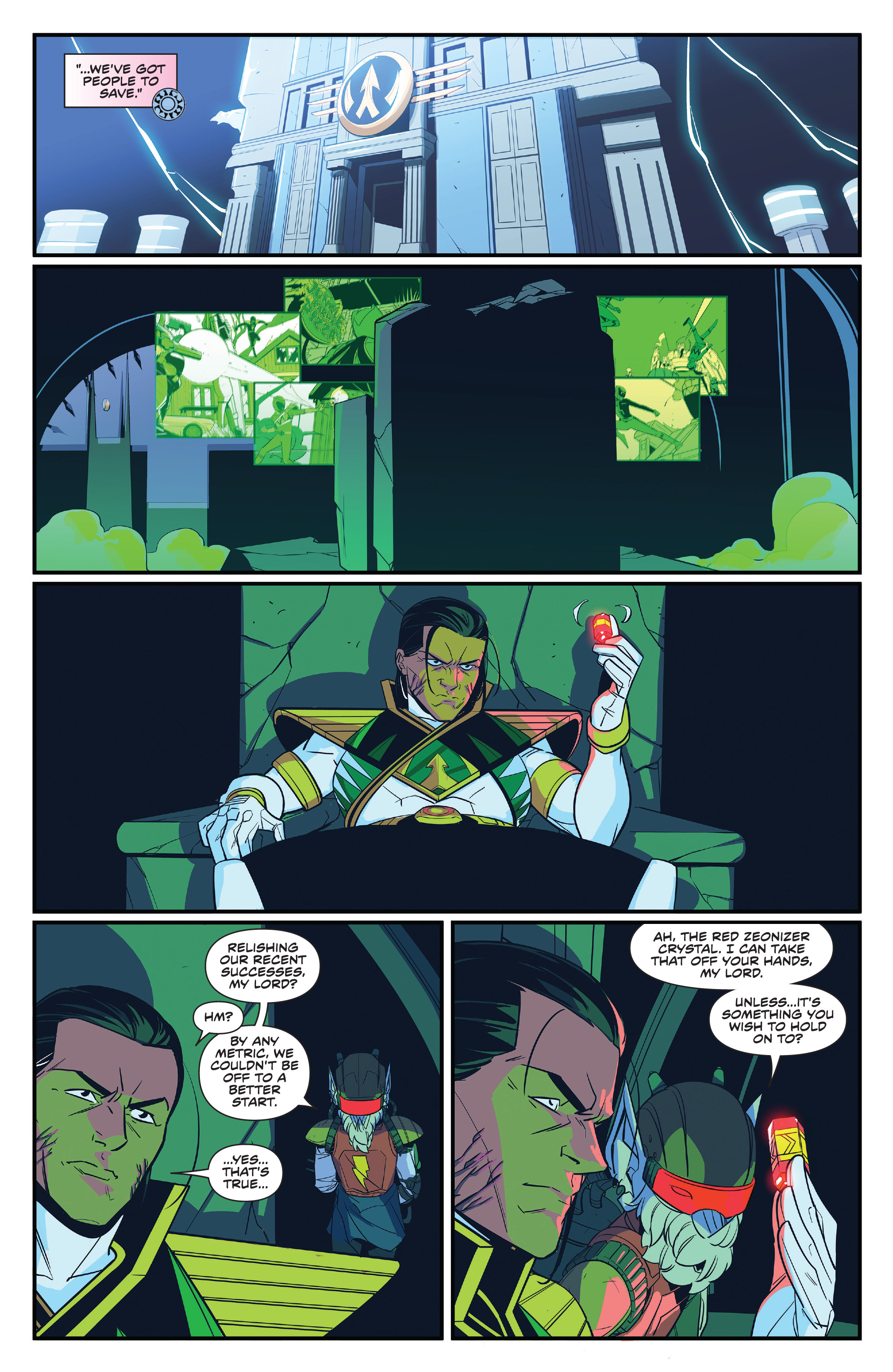 Mighty Morphin Power Rangers: Shattered Grid (2019) issue 1 - Page 91