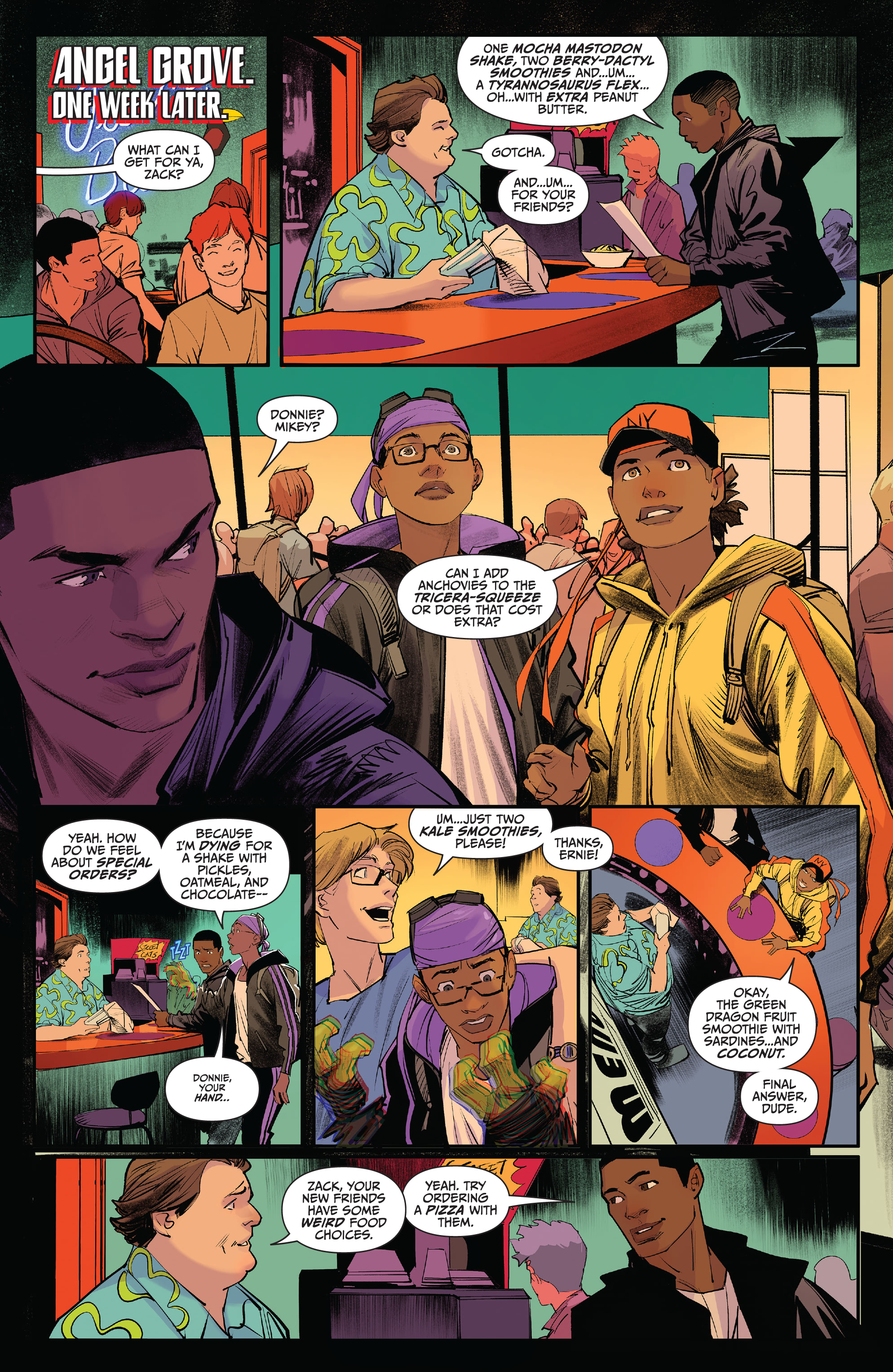 Mighty Morphin Power Rangers / Teenage Mutant Ninja Turtles II  (2022-) issue 1 - Page 6