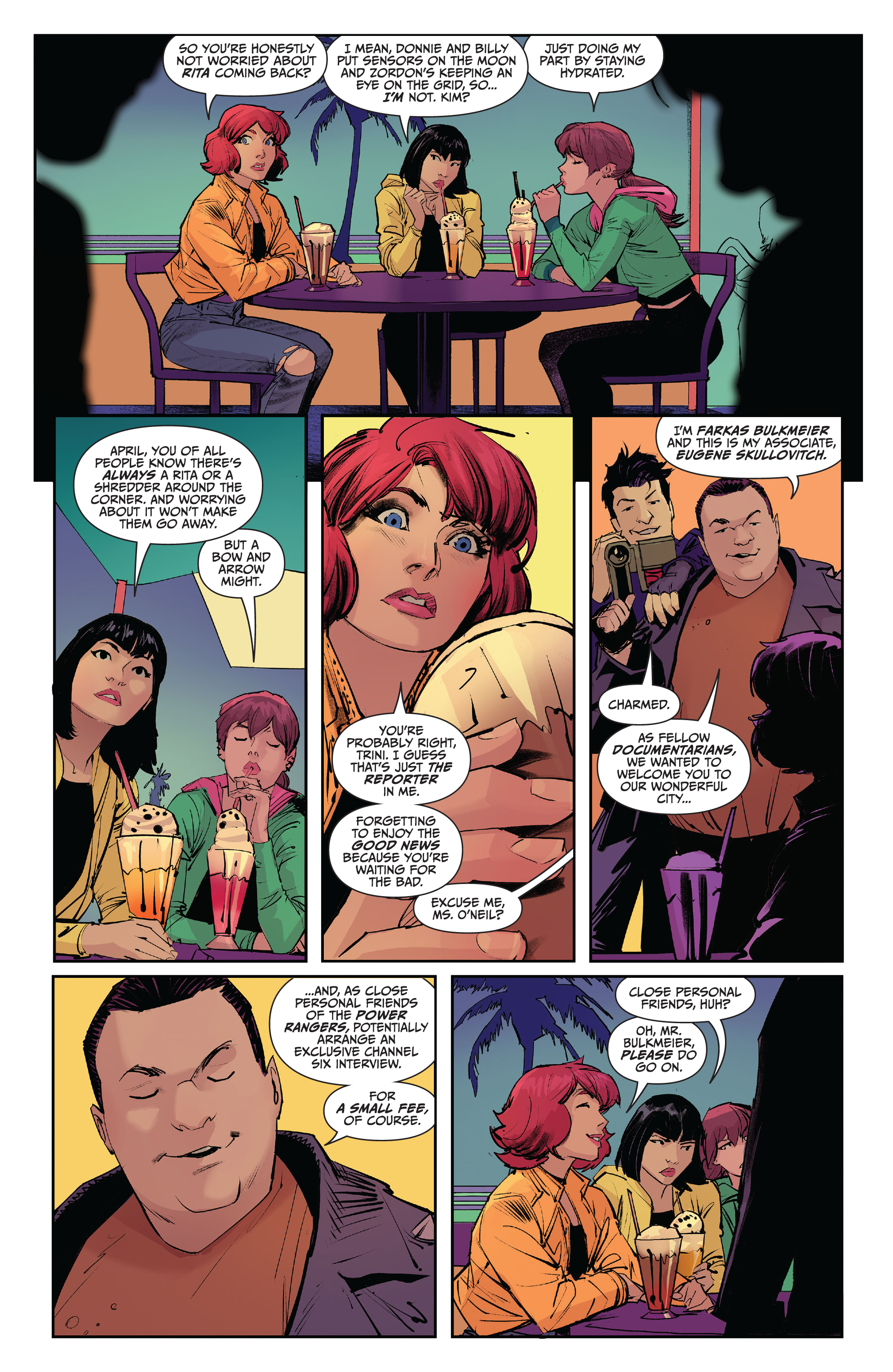 Mighty Morphin Power Rangers / Teenage Mutant Ninja Turtles II  (2022-) issue 1 - Page 7