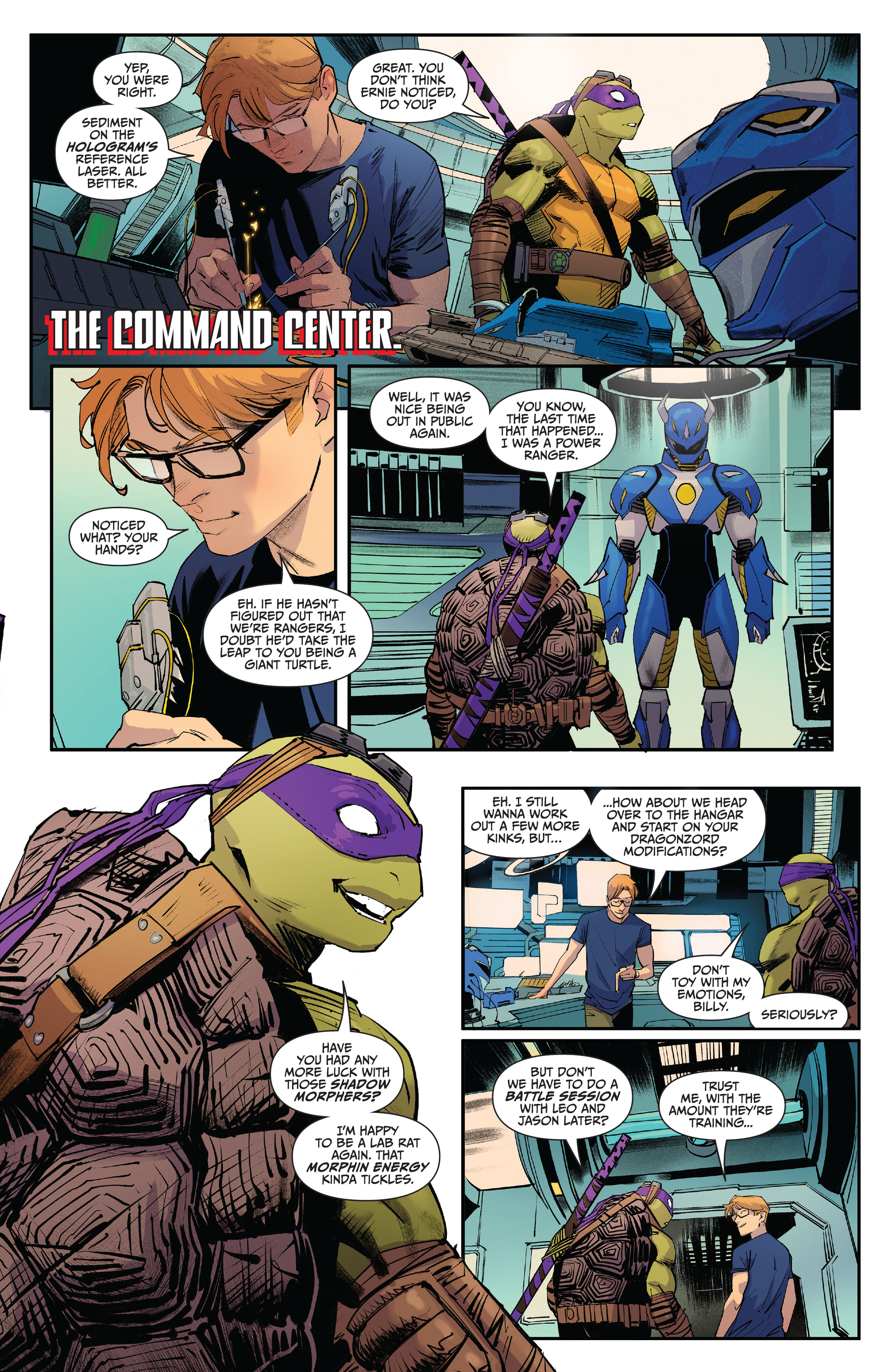 Mighty Morphin Power Rangers / Teenage Mutant Ninja Turtles II  (2022-) issue 1 - Page 8