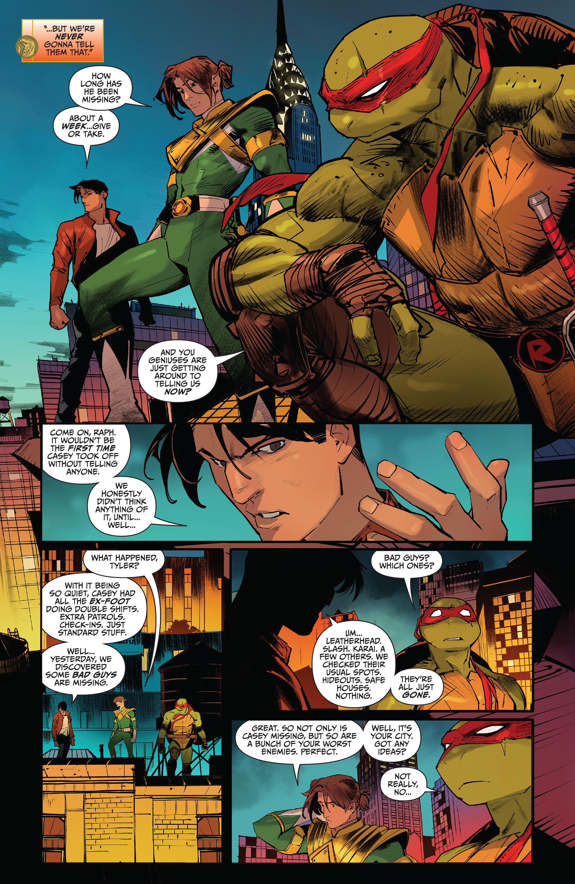 Mighty Morphin Power Rangers / Teenage Mutant Ninja Turtles II  (2022-) issue 1 - Page 11