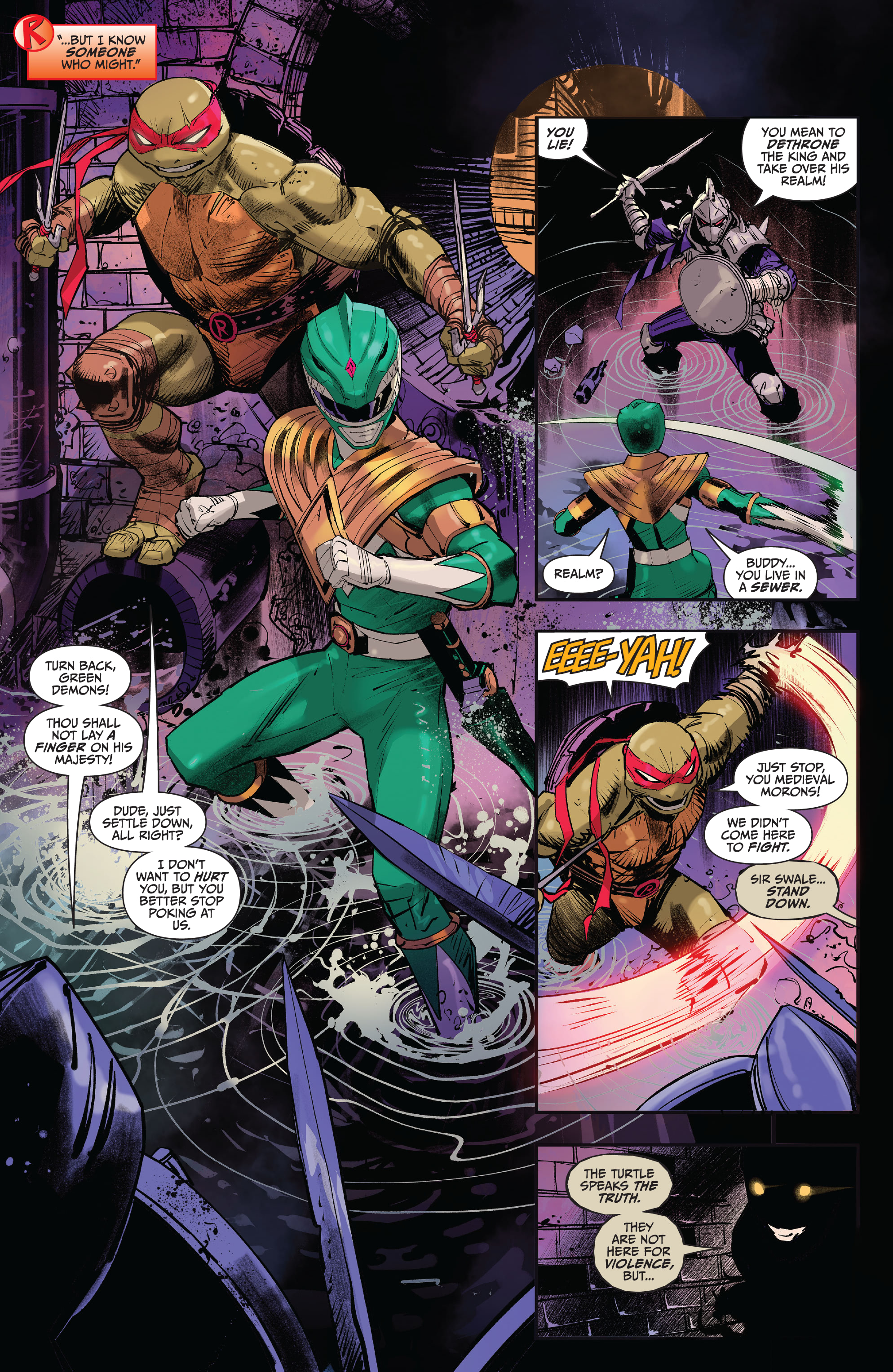 Mighty Morphin Power Rangers / Teenage Mutant Ninja Turtles II  (2022-) issue 1 - Page 12