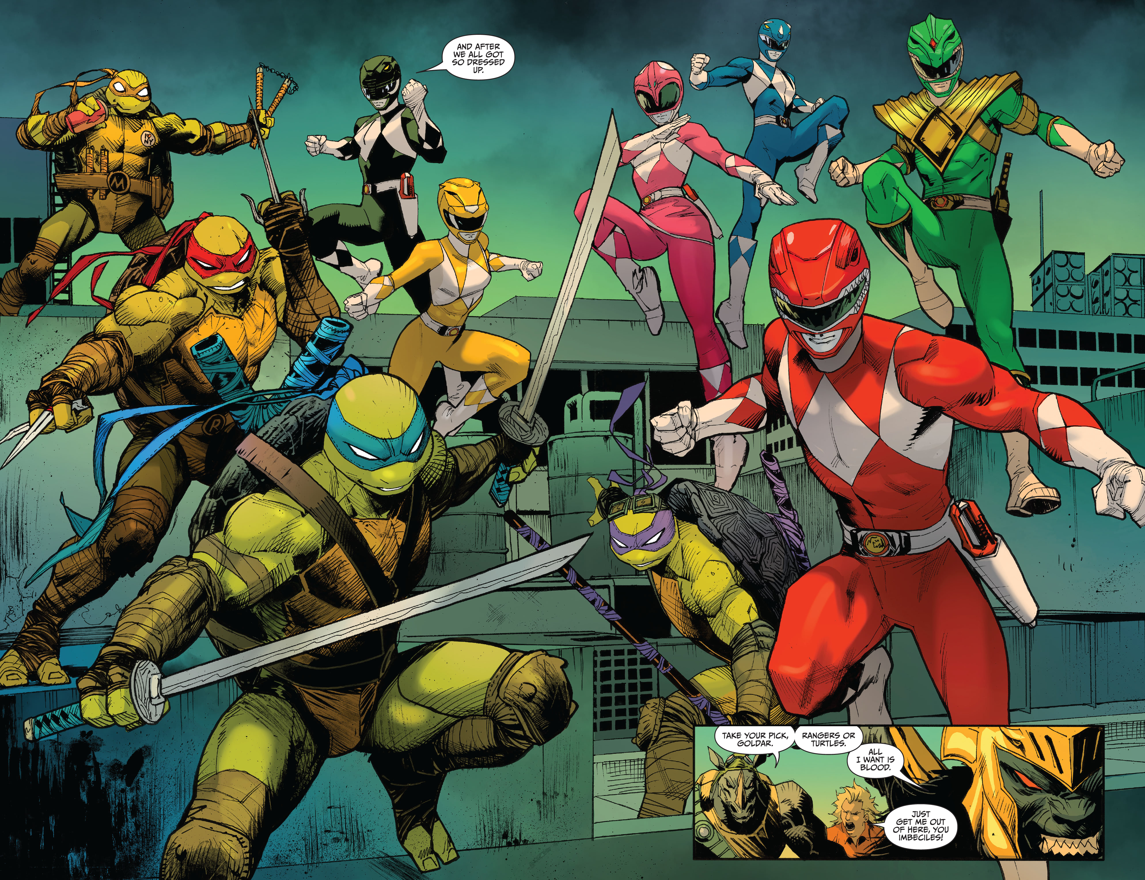 Mighty Morphin Power Rangers / Teenage Mutant Ninja Turtles II  (2022-) issue 1 - Page 15