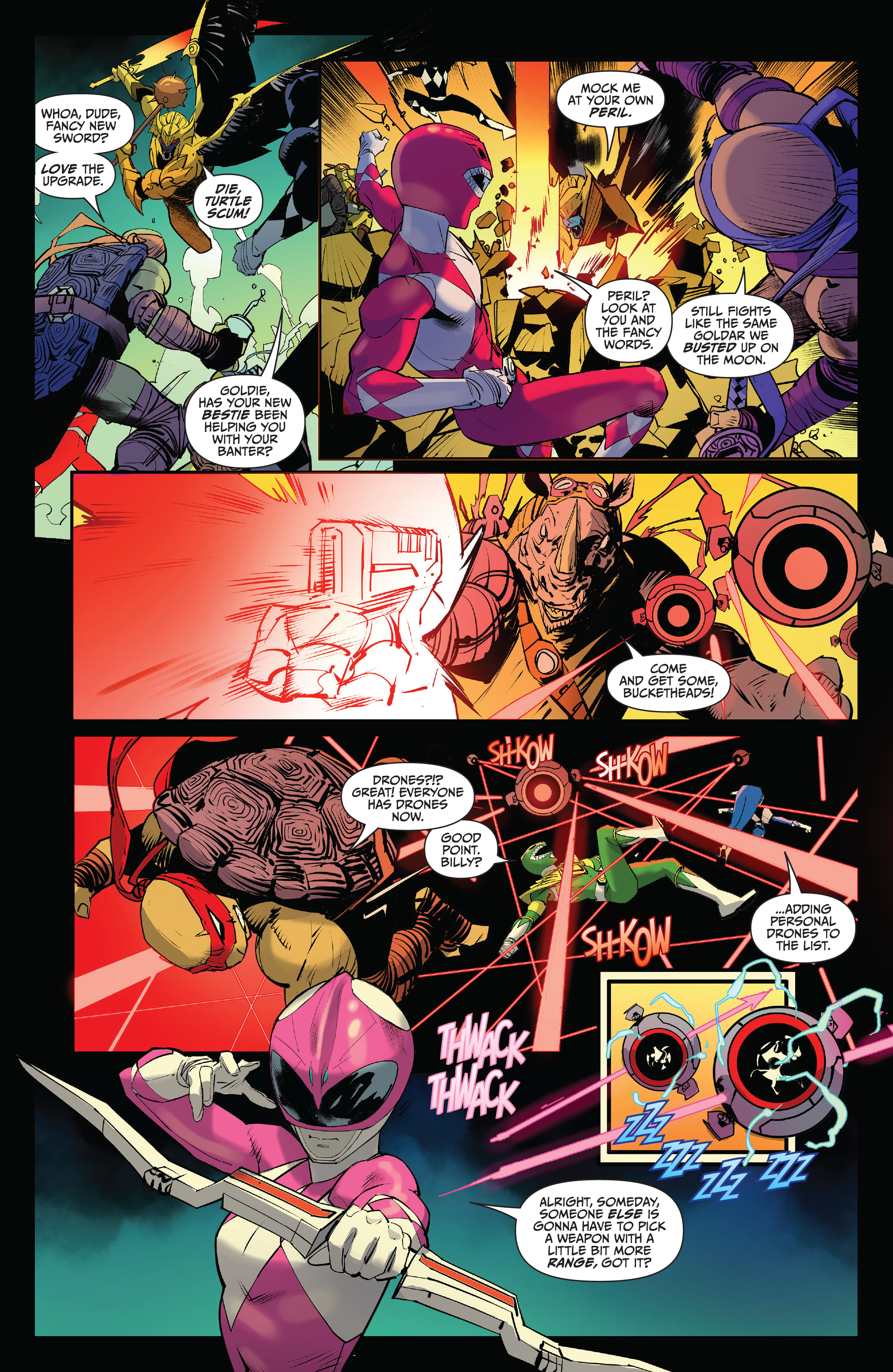 Mighty Morphin Power Rangers / Teenage Mutant Ninja Turtles II  (2022-) issue 1 - Page 16