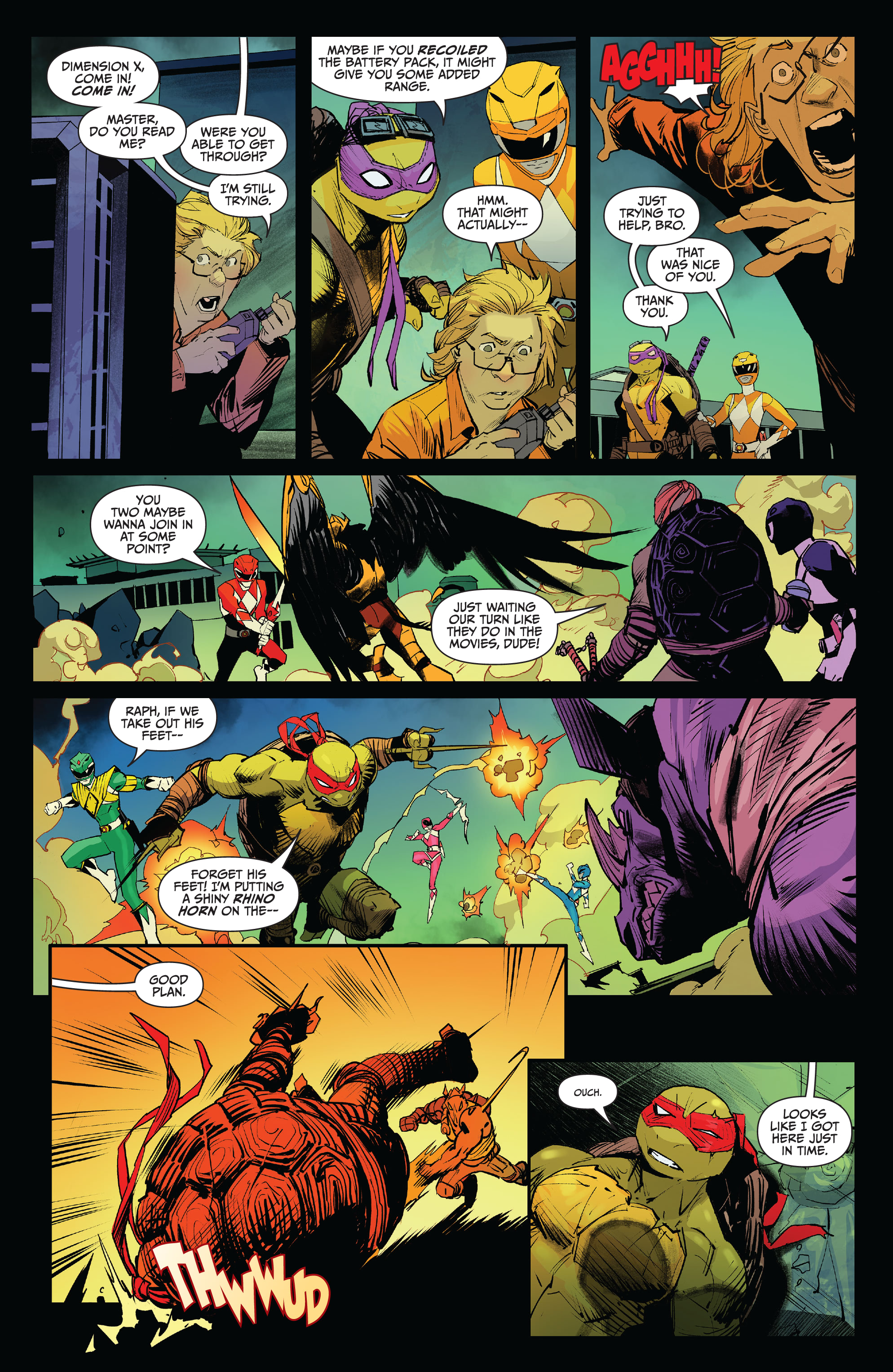 Mighty Morphin Power Rangers / Teenage Mutant Ninja Turtles II  (2022-) issue 1 - Page 17