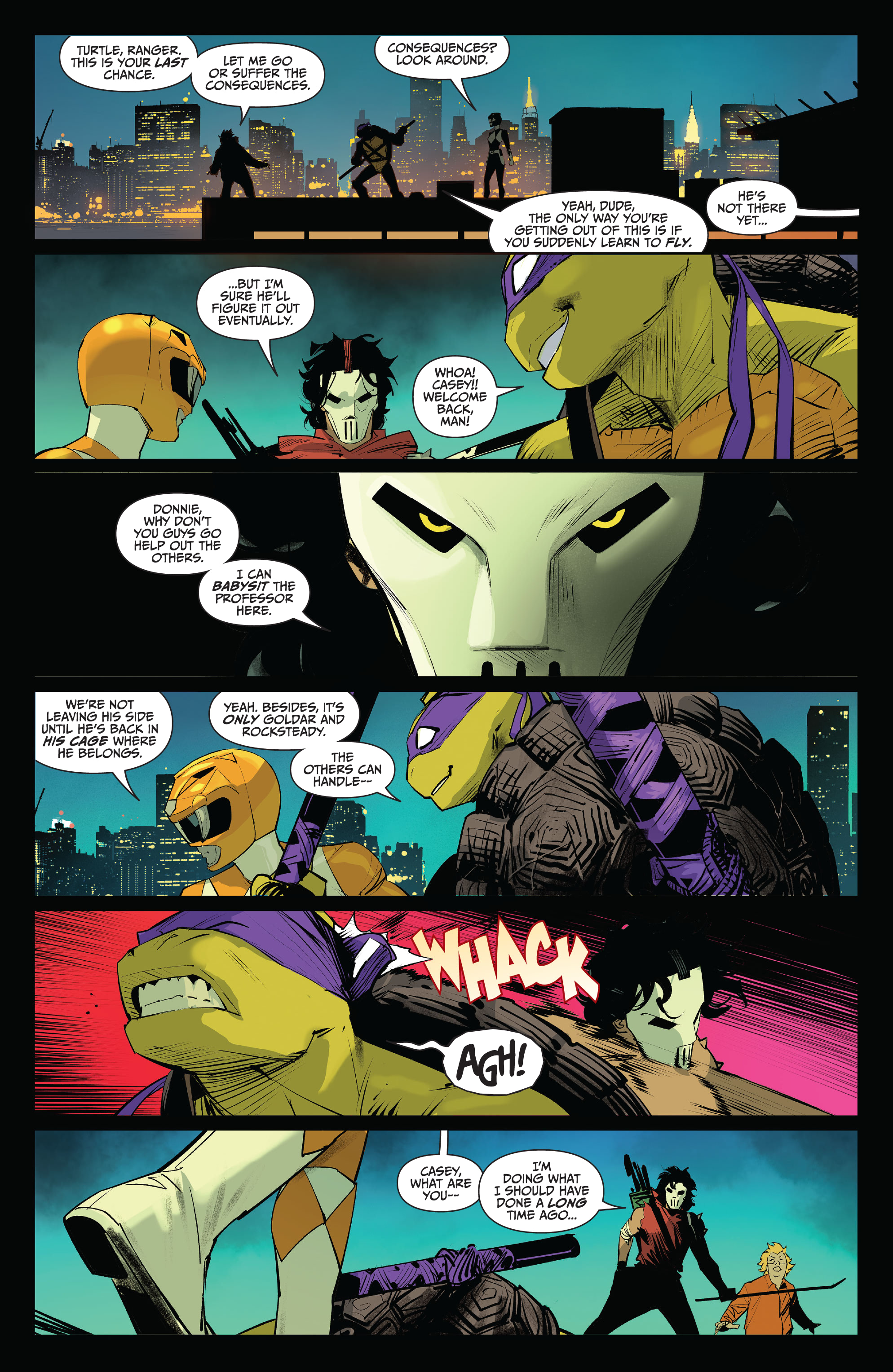 Mighty Morphin Power Rangers / Teenage Mutant Ninja Turtles II  (2022-) issue 1 - Page 19