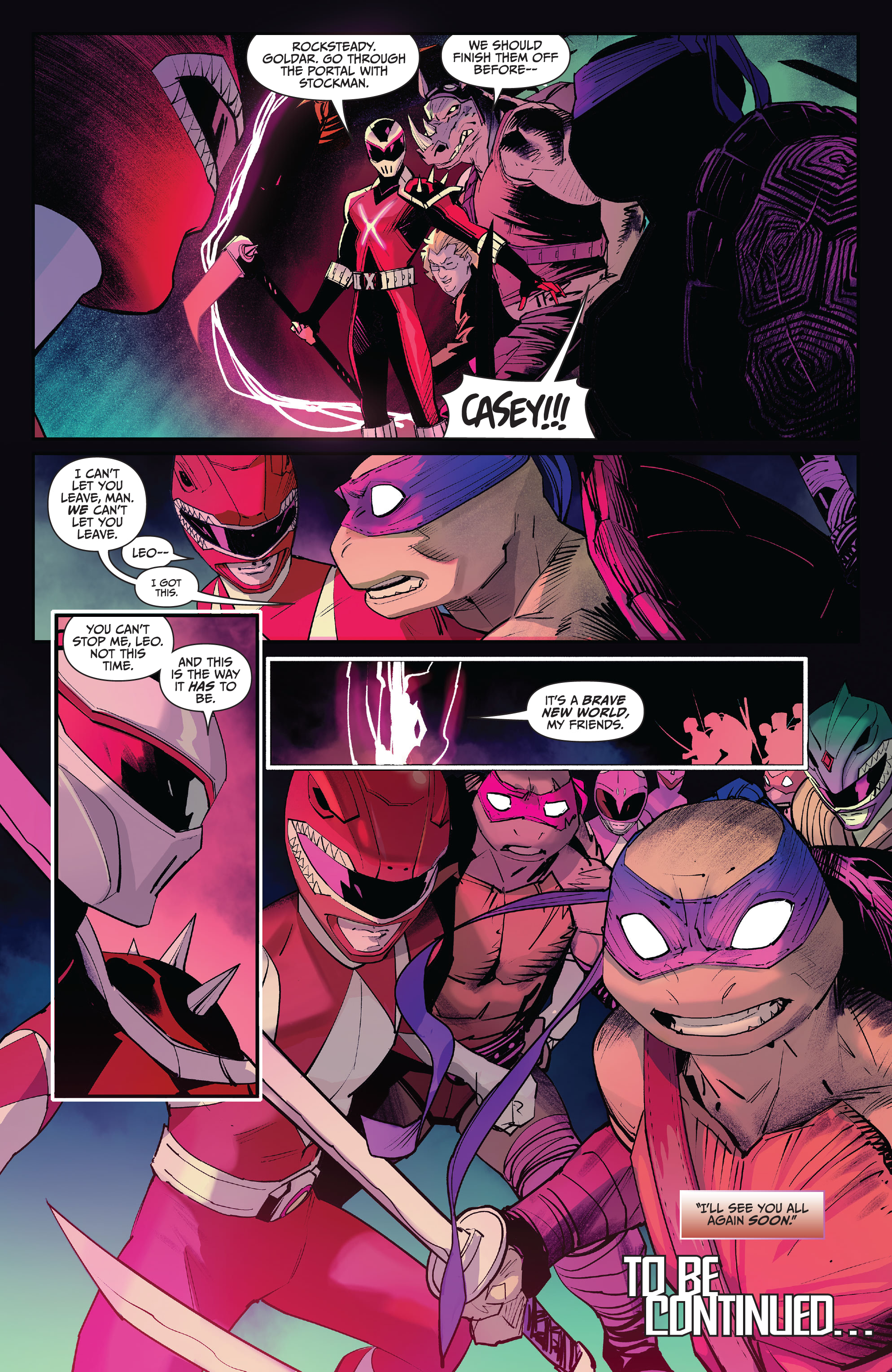 Mighty Morphin Power Rangers / Teenage Mutant Ninja Turtles II  (2022-) issue 1 - Page 22