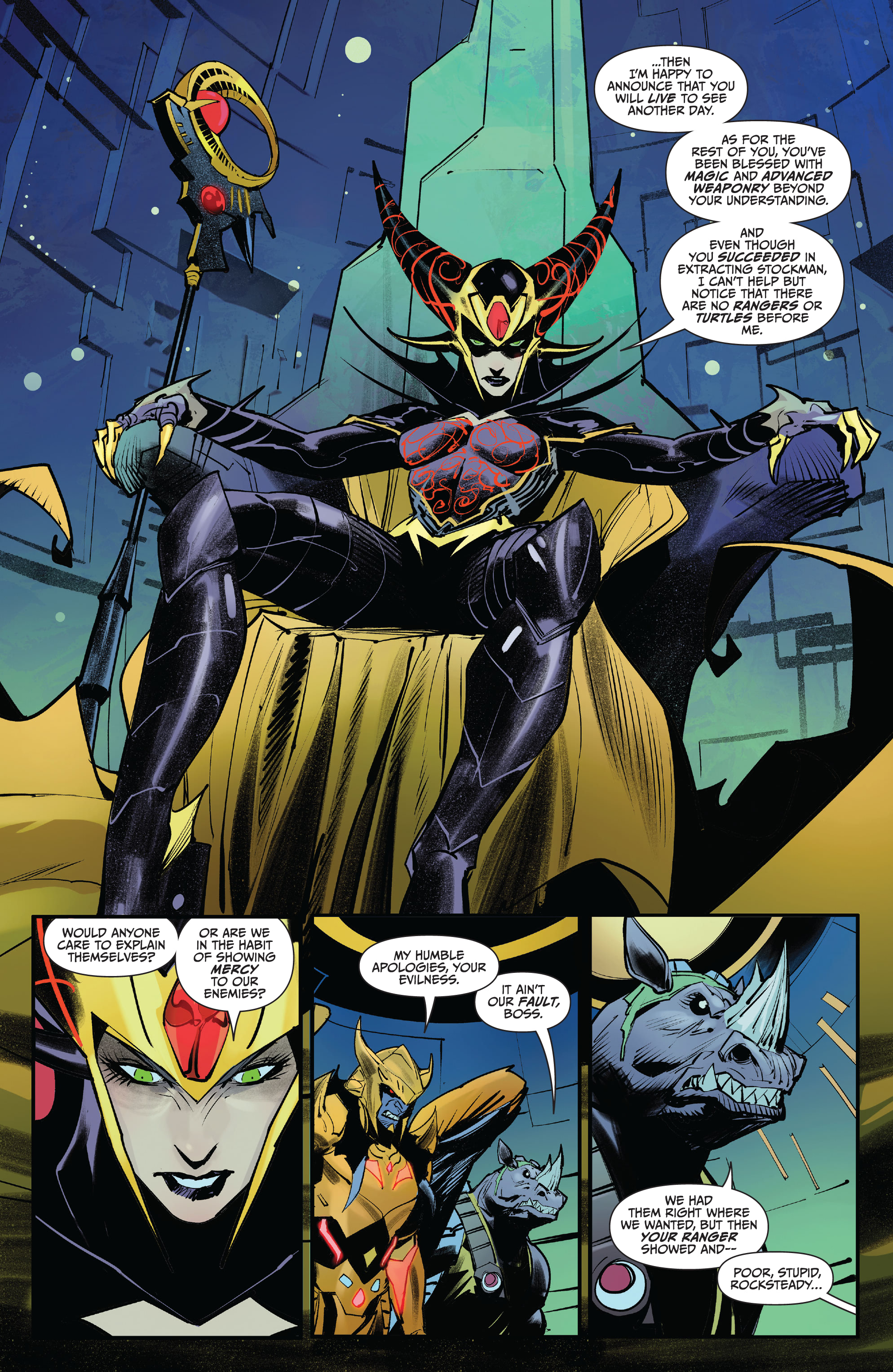 Mighty Morphin Power Rangers / Teenage Mutant Ninja Turtles II  (2022-): Chapter 2 - Page 4