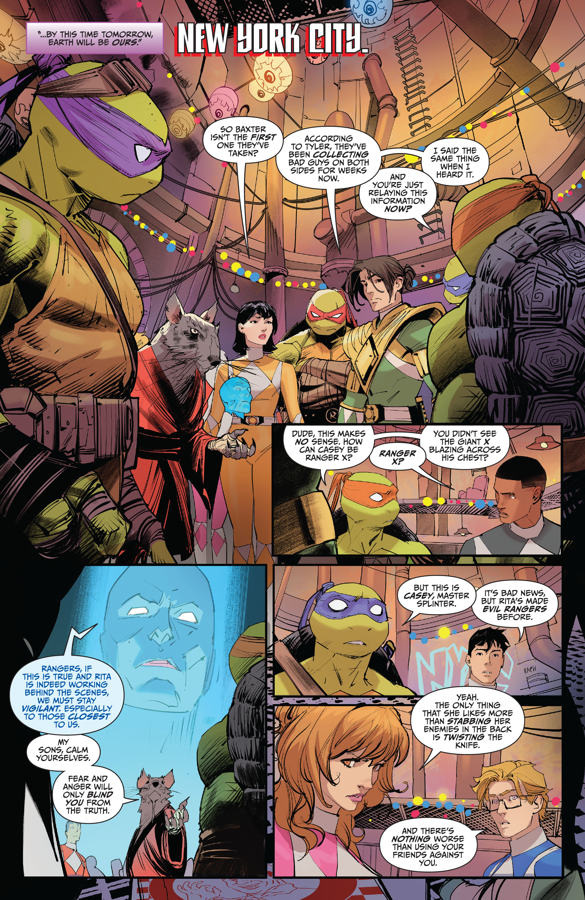 Mighty Morphin Power Rangers / Teenage Mutant Ninja Turtles II  (2022-) issue 2 - Page 6