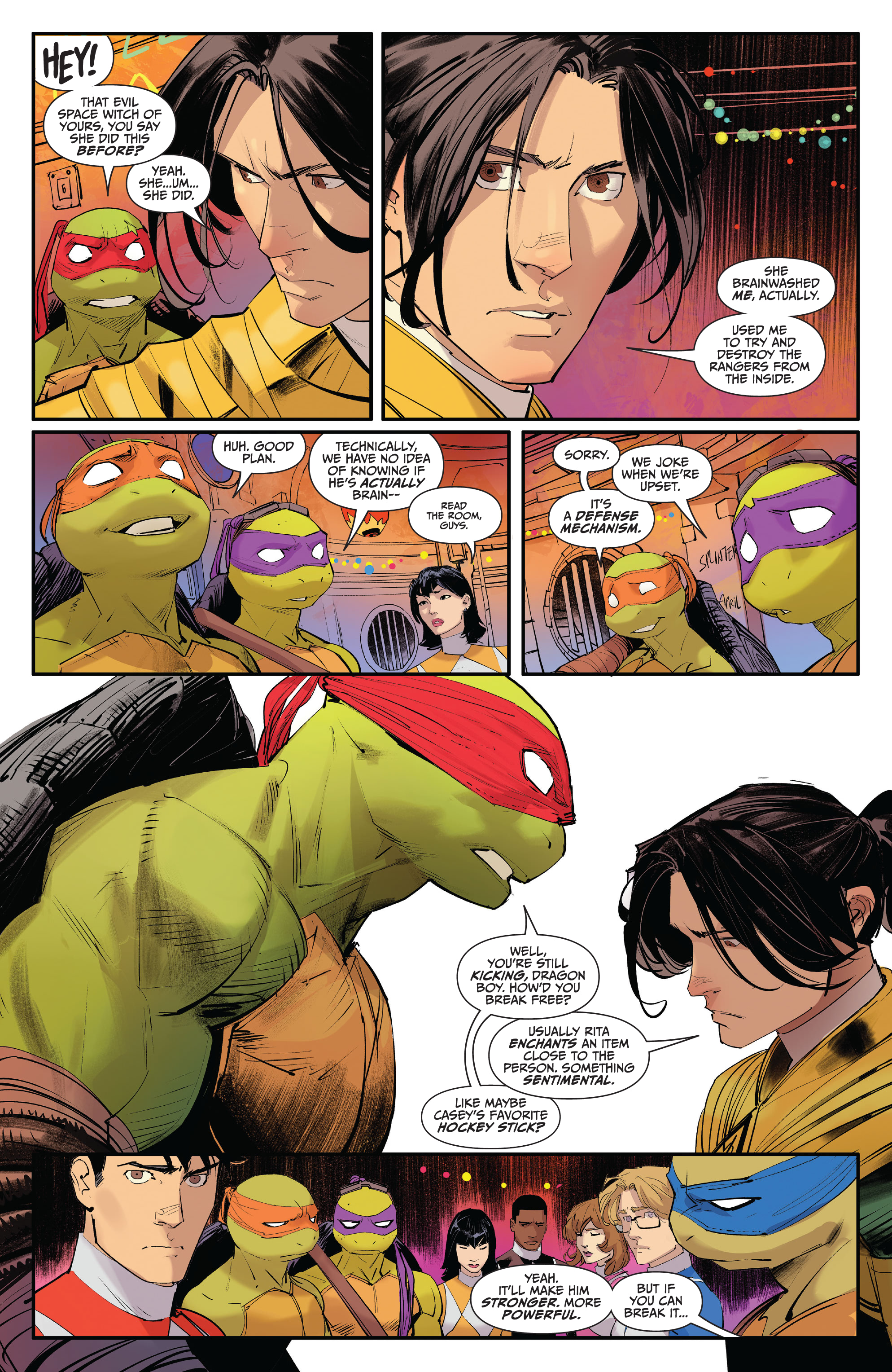 Mighty Morphin Power Rangers / Teenage Mutant Ninja Turtles II  (2022-) issue 2 - Page 7