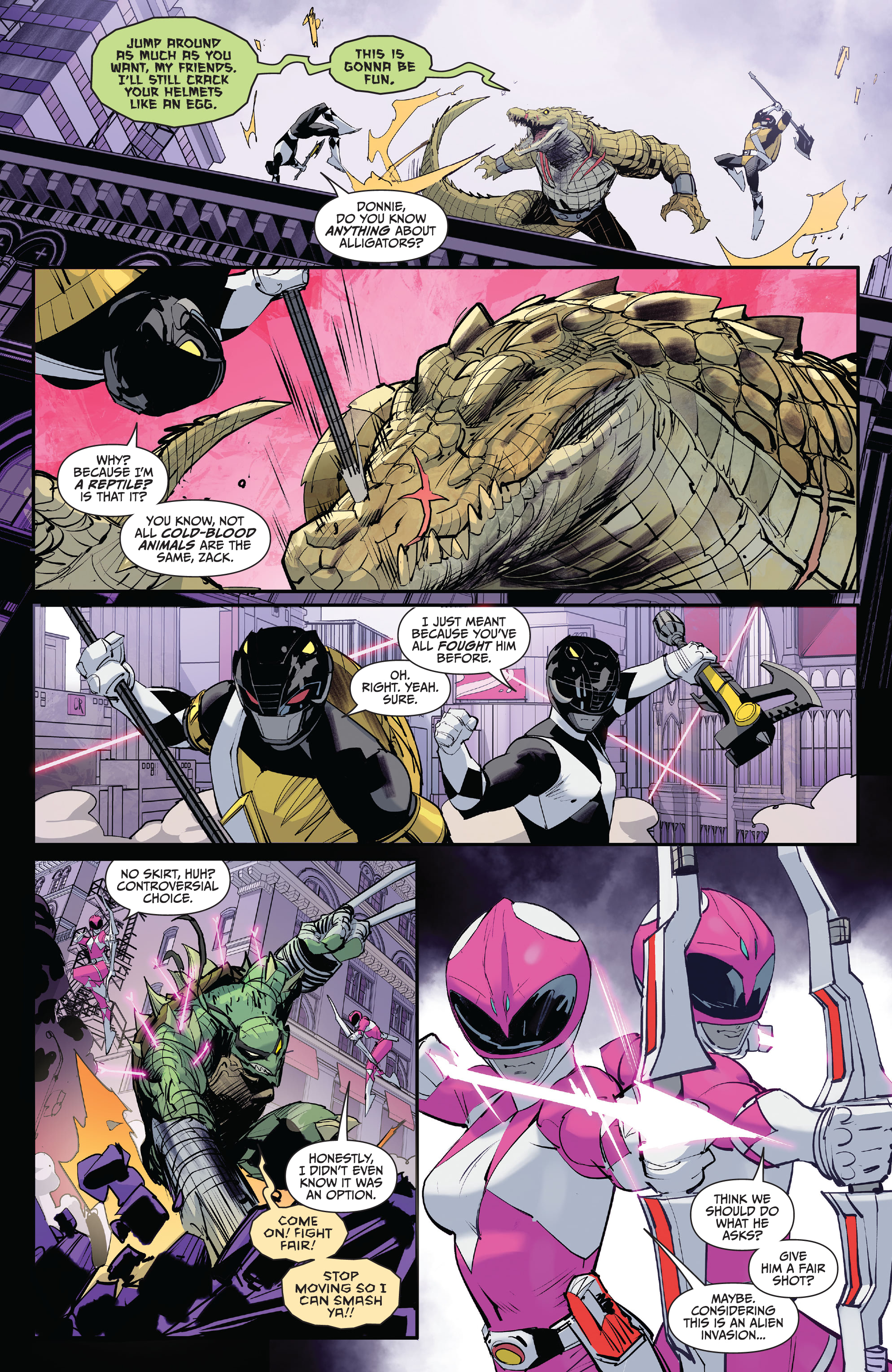 Mighty Morphin Power Rangers / Teenage Mutant Ninja Turtles II  (2022-) issue 2 - Page 15