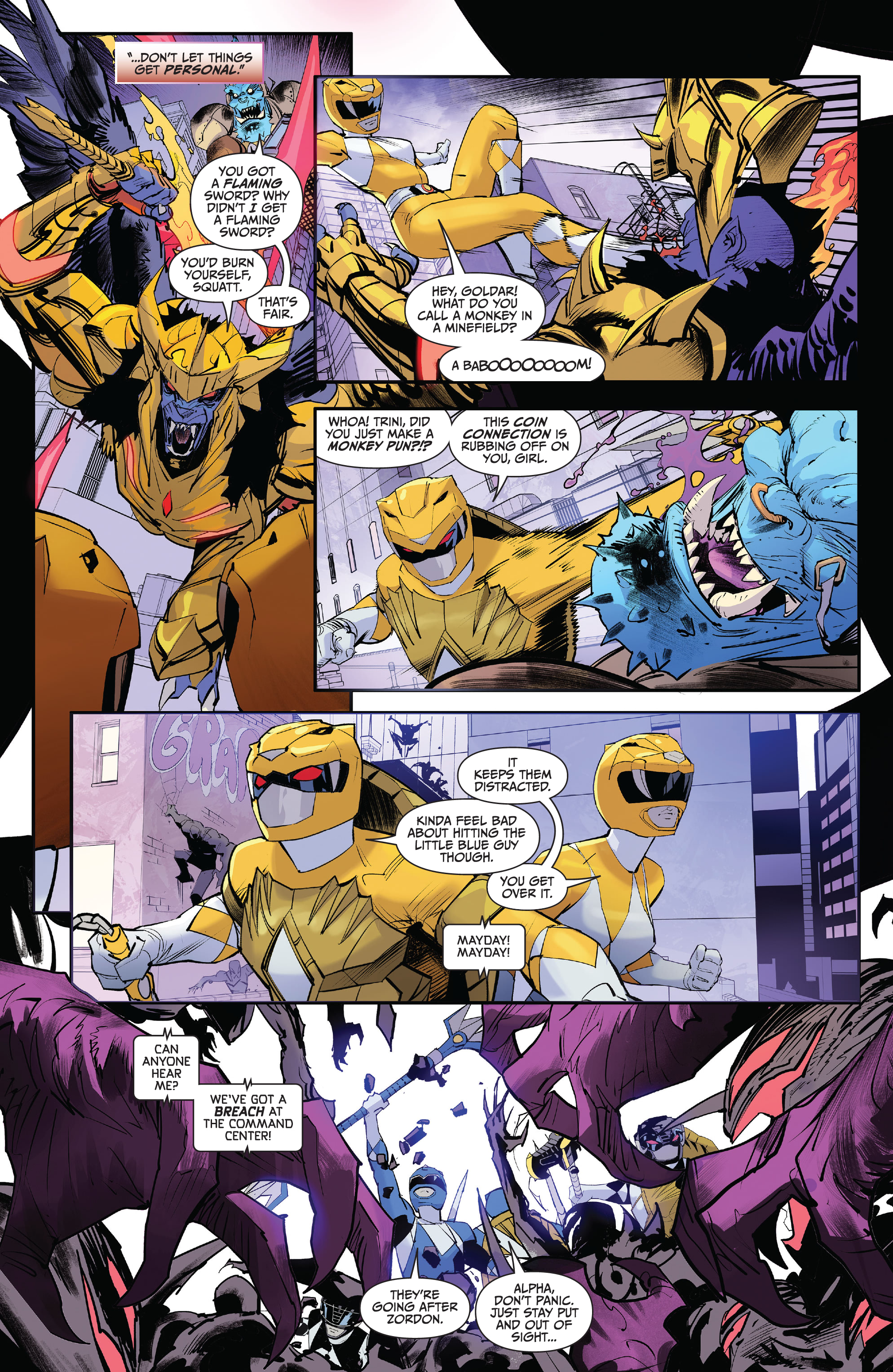 Mighty Morphin Power Rangers / Teenage Mutant Ninja Turtles II  (2022-) issue 2 - Page 17