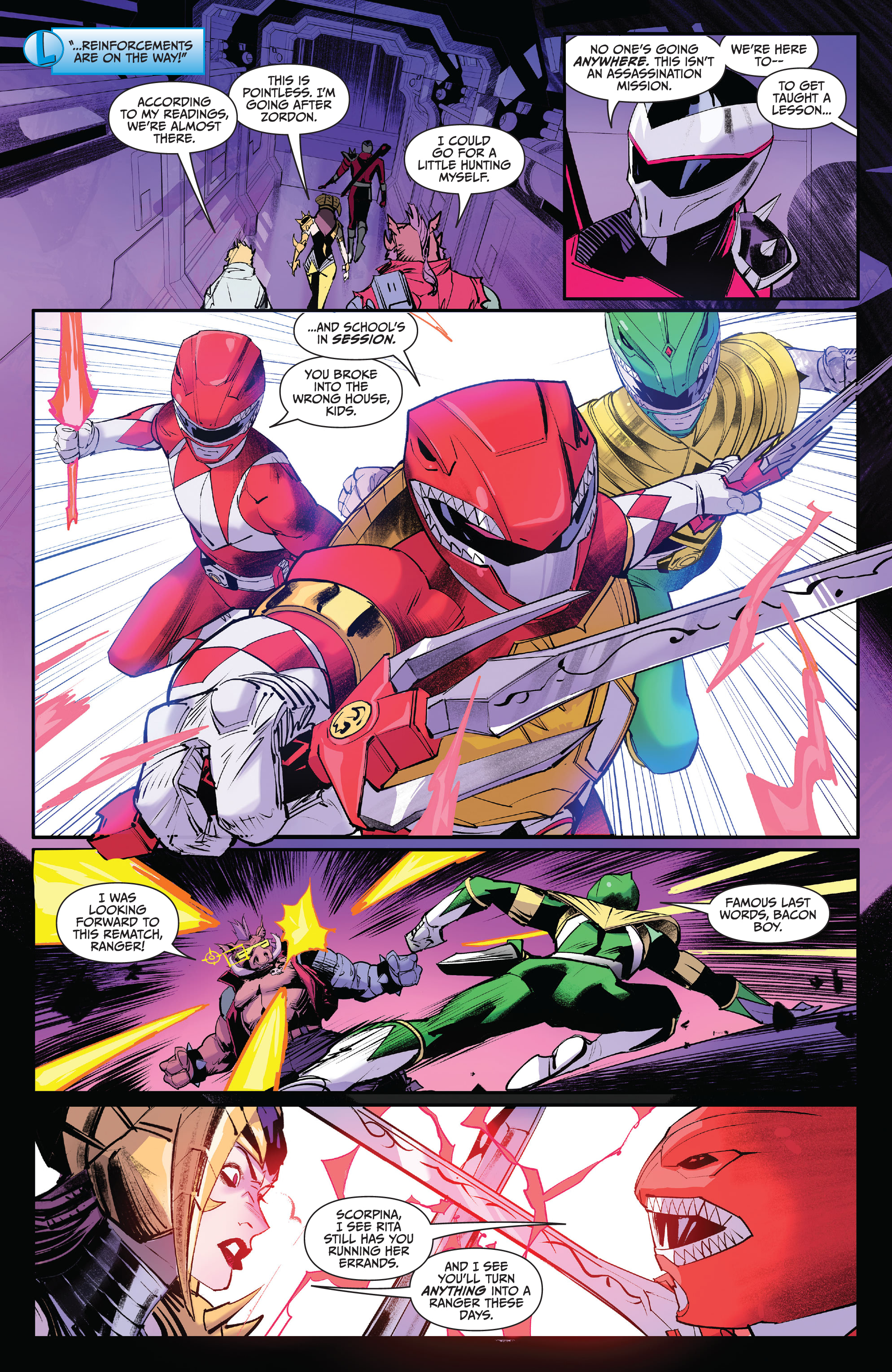 Mighty Morphin Power Rangers / Teenage Mutant Ninja Turtles II  (2022-) issue 2 - Page 18