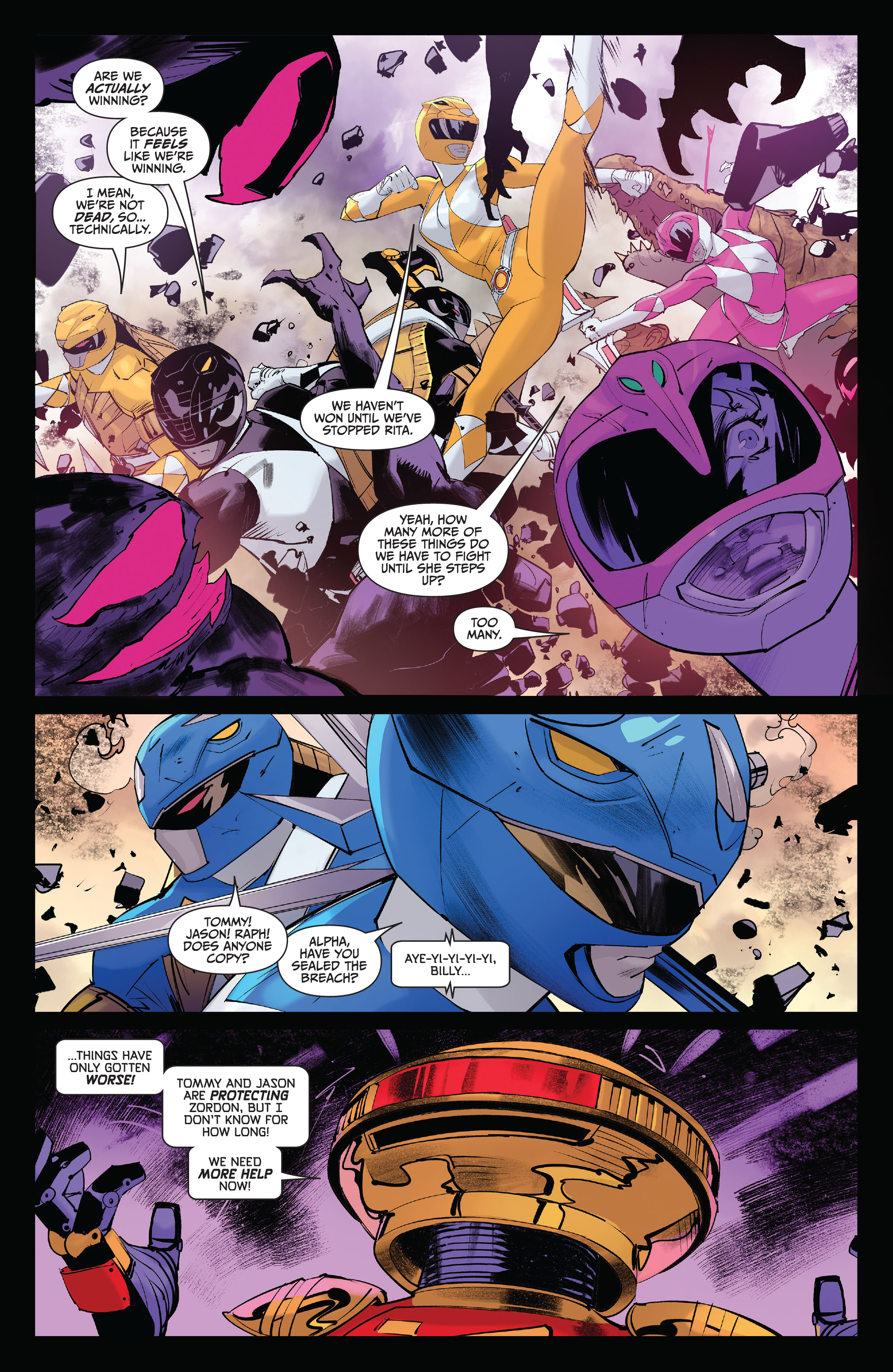 Mighty Morphin Power Rangers / Teenage Mutant Ninja Turtles II  (2022-) issue 2 - Page 21