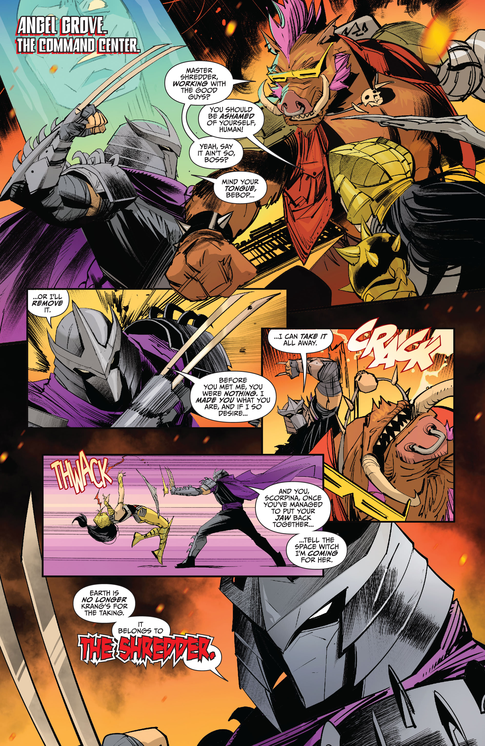 Mighty Morphin Power Rangers / Teenage Mutant Ninja Turtles II  (2022-): Chapter 3 - Page 3