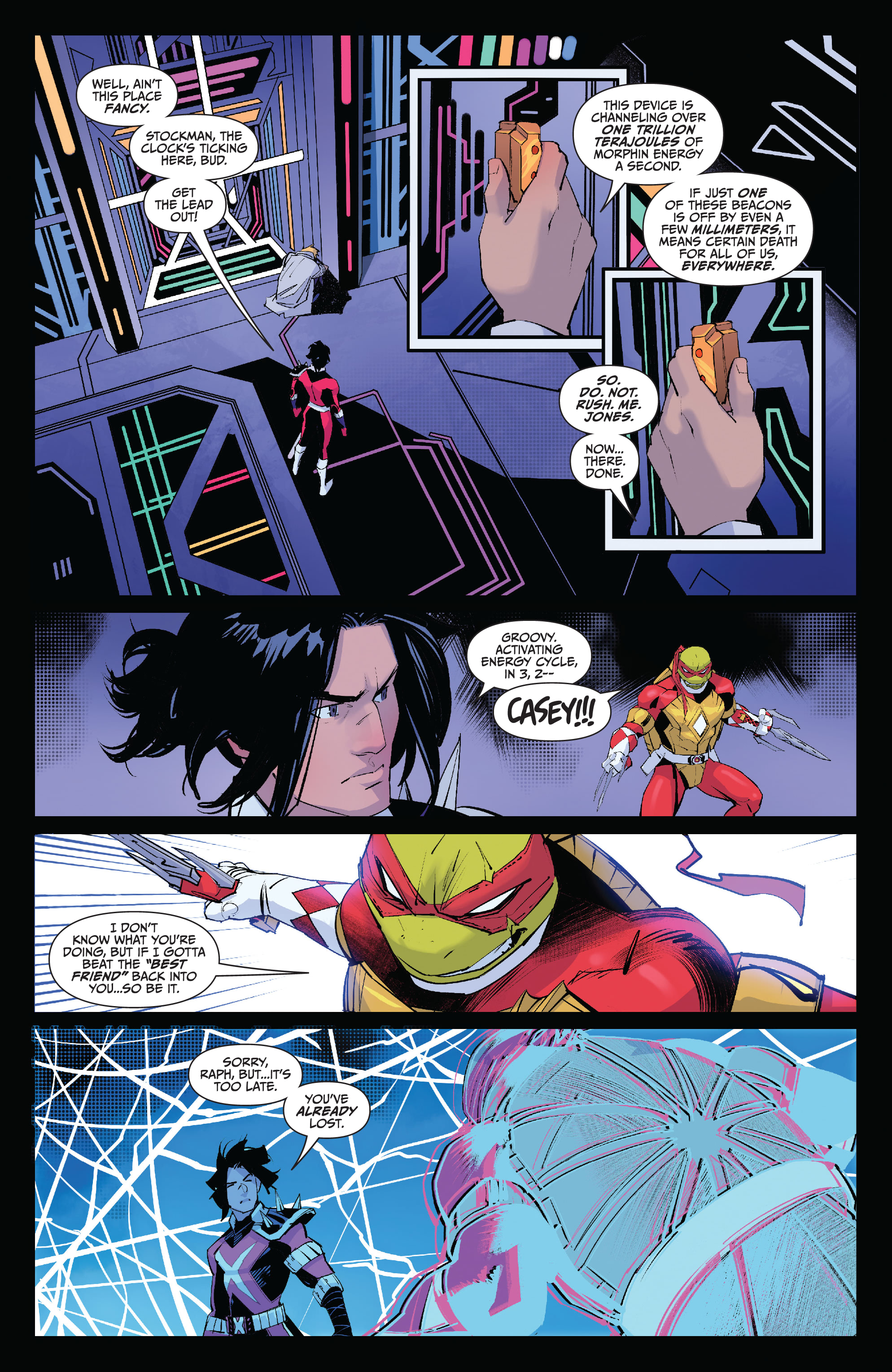 Mighty Morphin Power Rangers / Teenage Mutant Ninja Turtles II  (2022-) issue 3 - Page 5