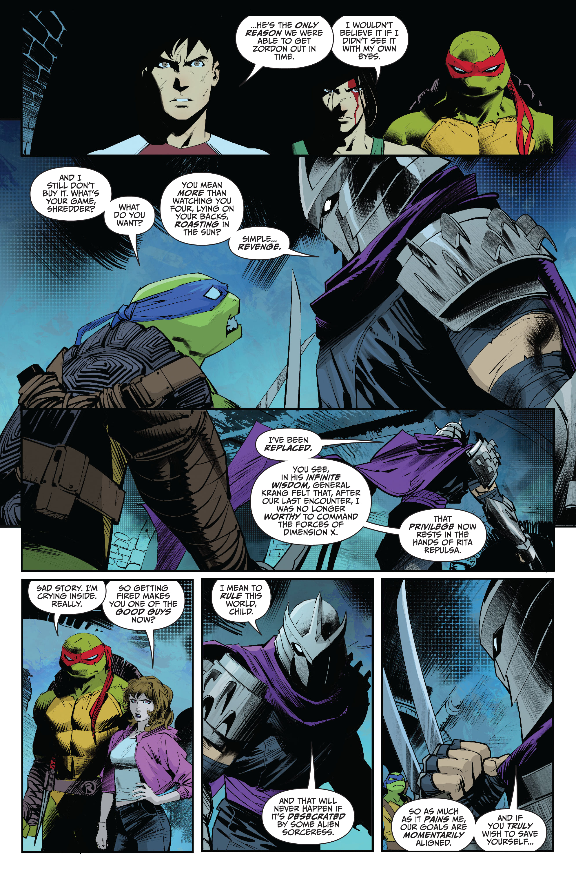 Mighty Morphin Power Rangers / Teenage Mutant Ninja Turtles II  (2022-) issue 3 - Page 11