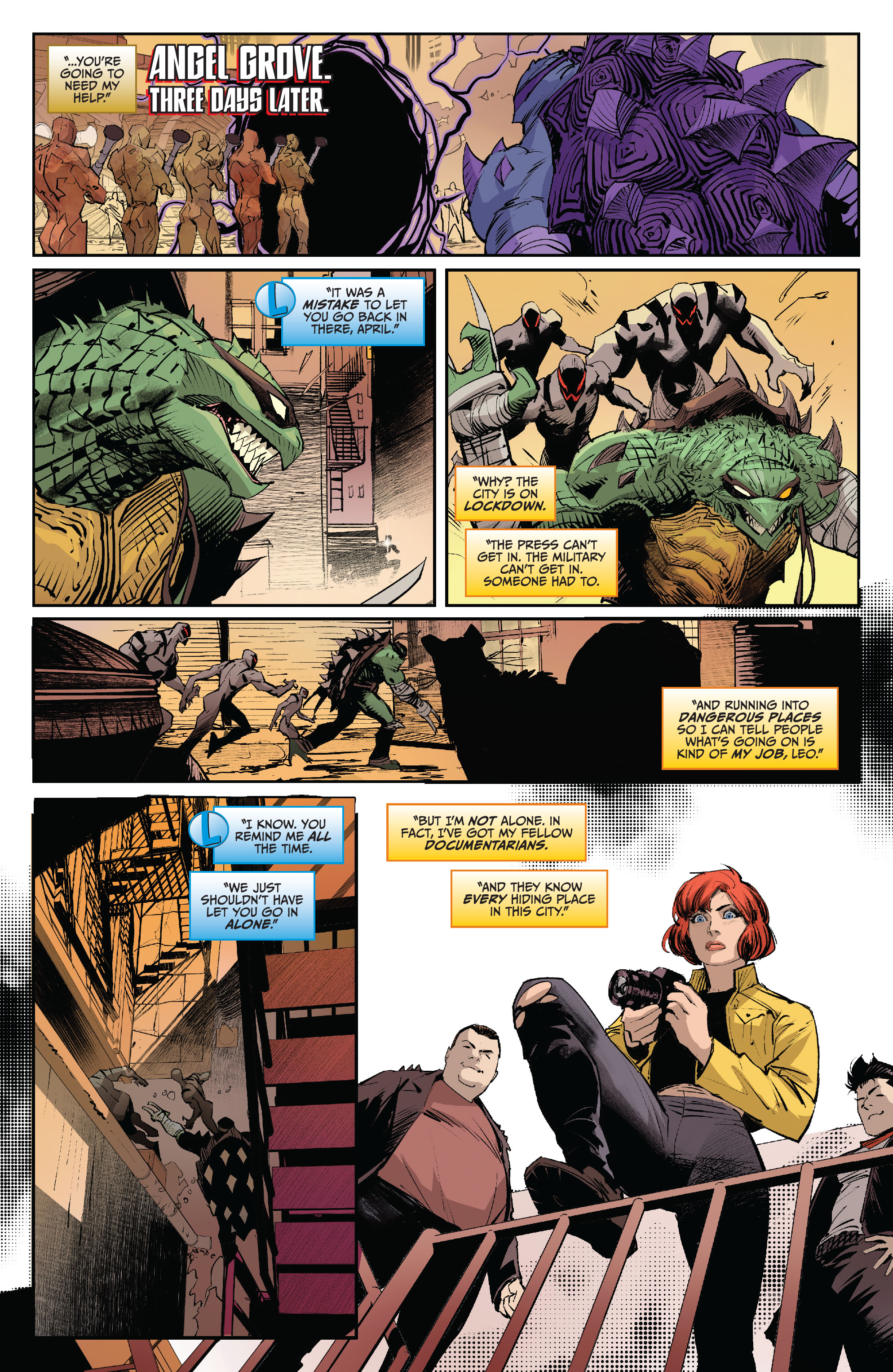 Mighty Morphin Power Rangers / Teenage Mutant Ninja Turtles II  (2022-) issue 3 - Page 12