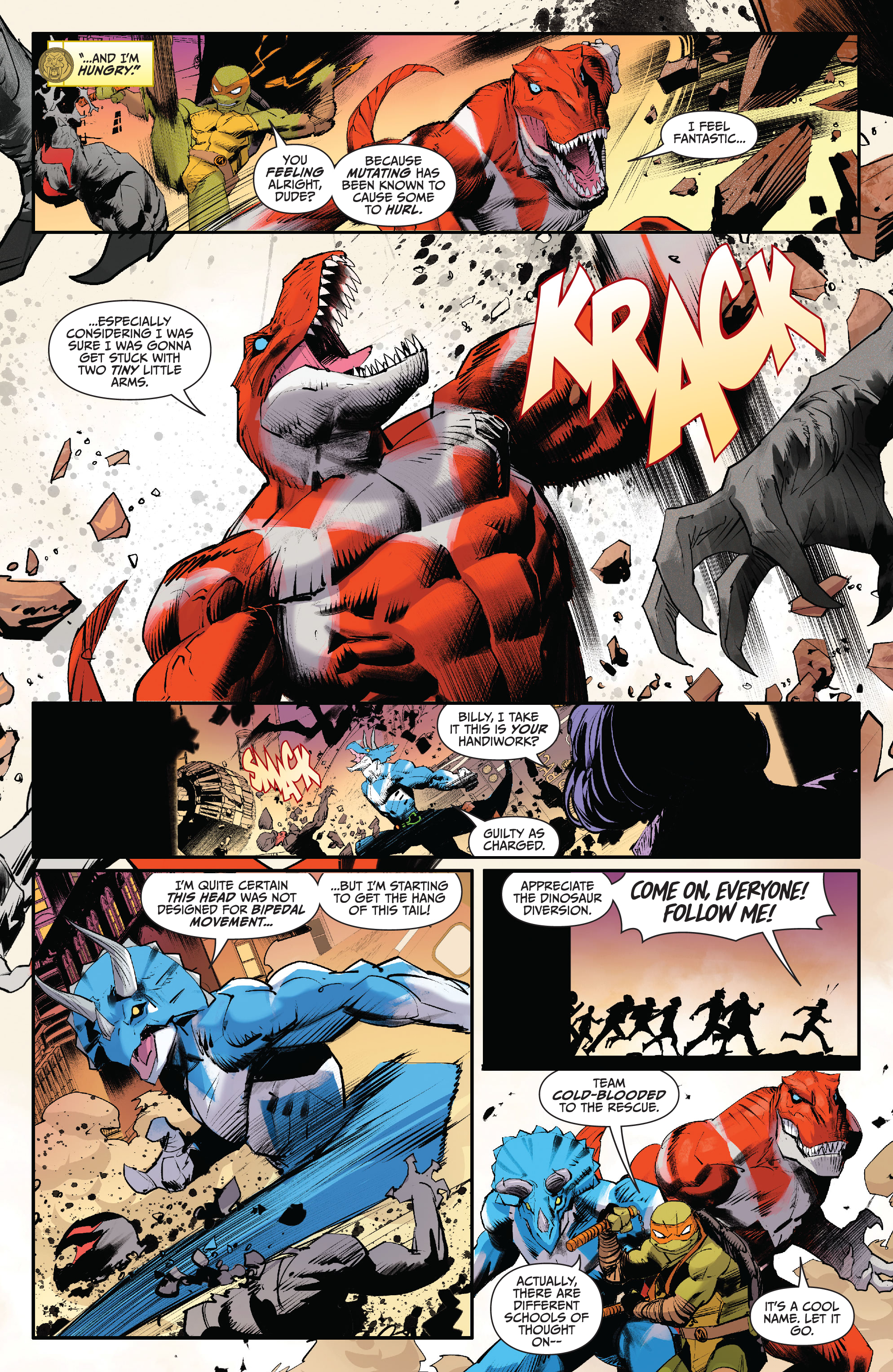 Mighty Morphin Power Rangers / Teenage Mutant Ninja Turtles II  (2022-) issue 3 - Page 18